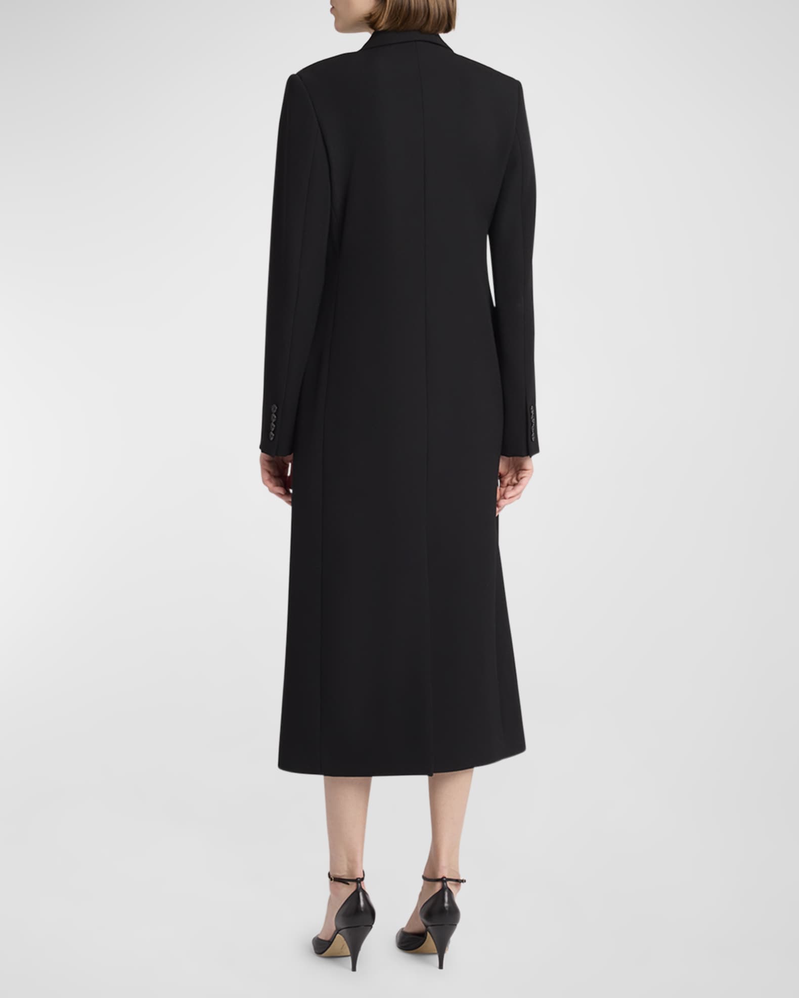 Rowina - Double Wool/Regen Leather Coat