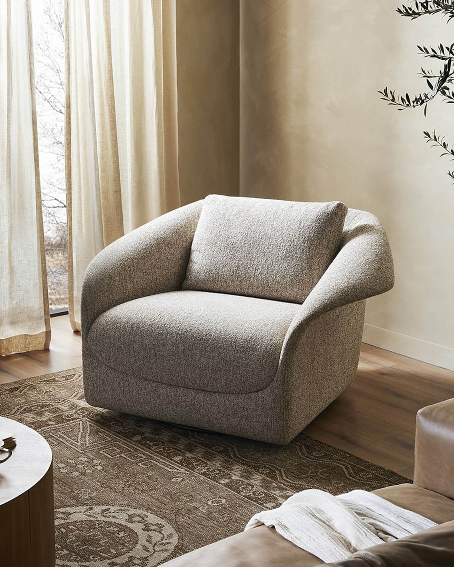Four Hands Ezra Swivel Chair | Neiman Marcus