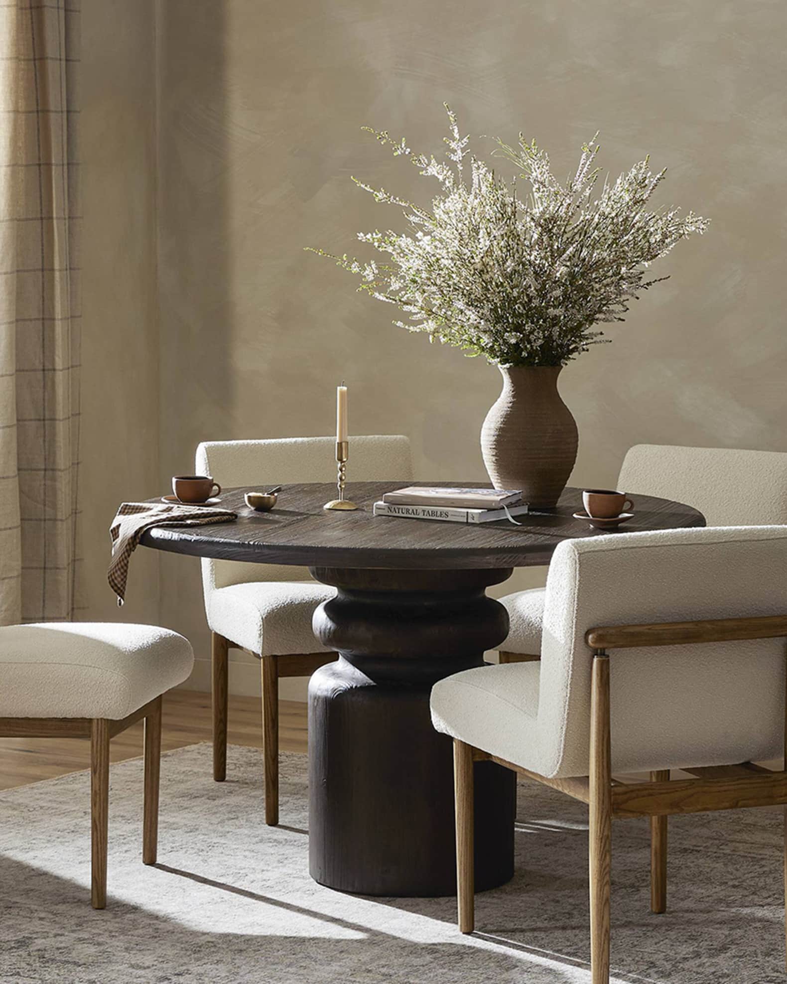 Four Hands Kerrville 48" Round Dining Table Neiman Marcus