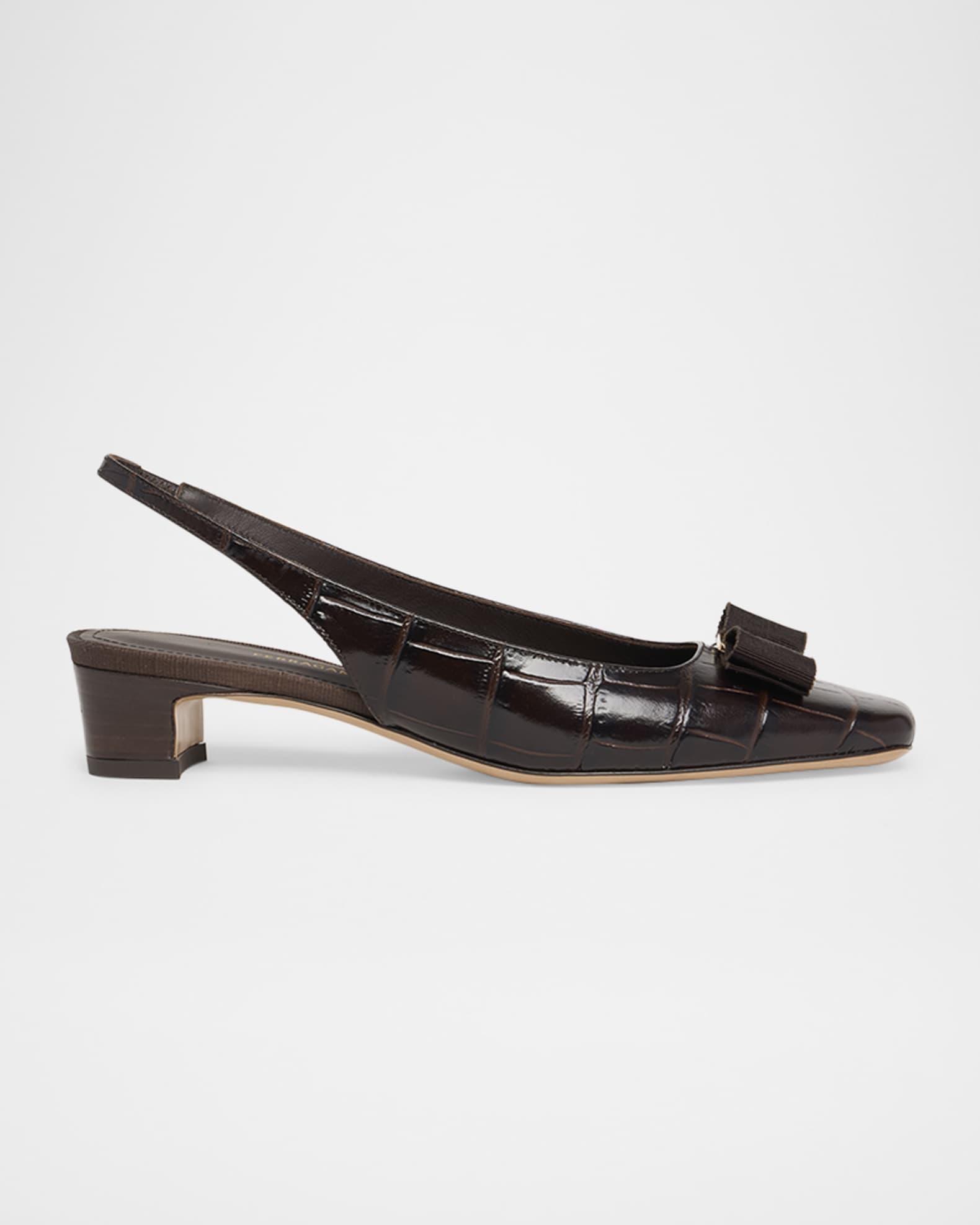 Ferragamo slingback pumps sale