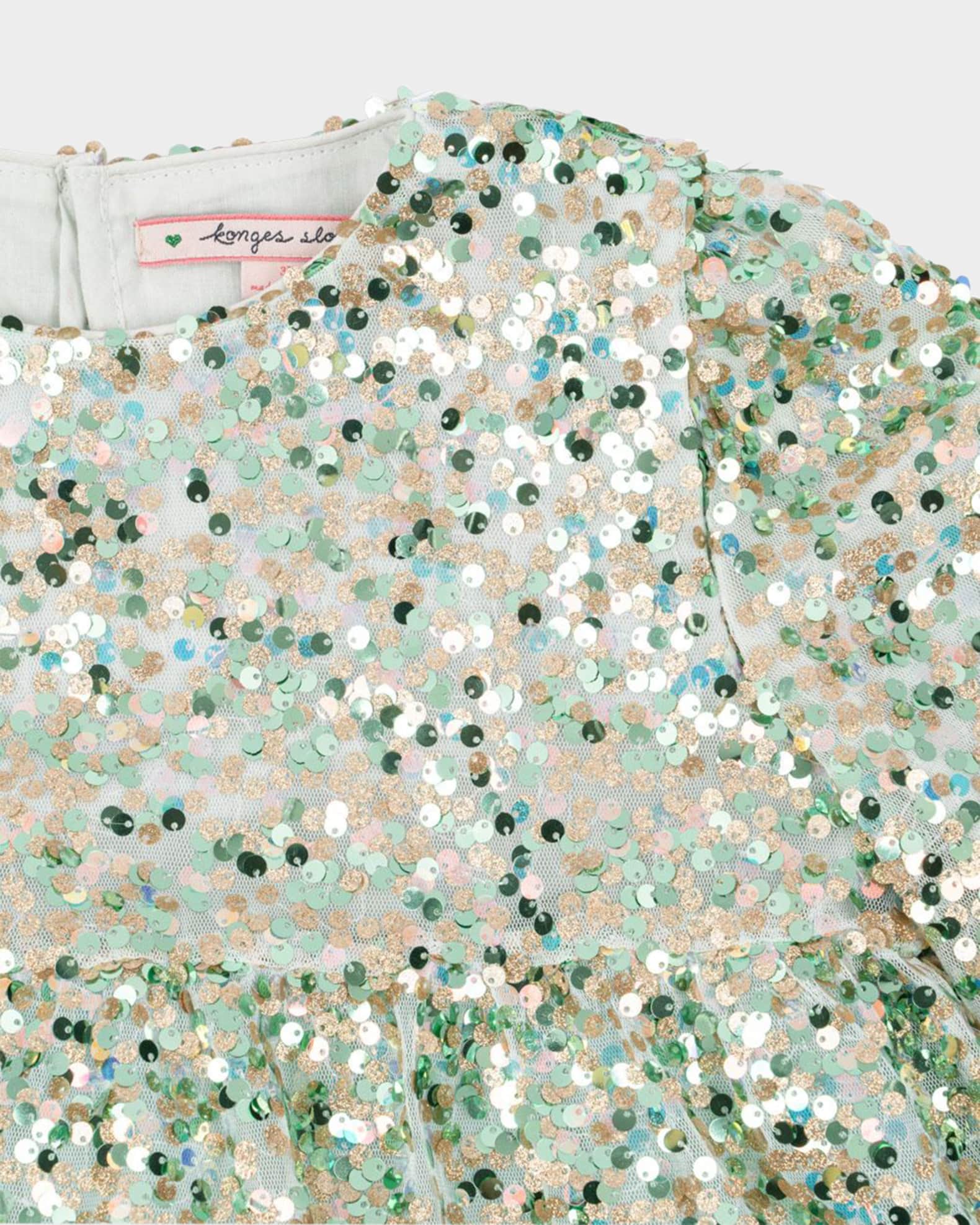 Girl's Lila Sequin Dress, Size 18M-10 1