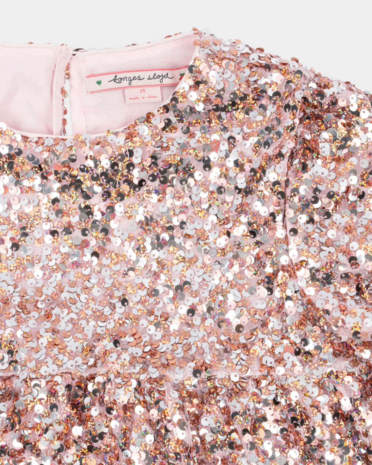 Girl's Lila Sequin Dress, Size 18M-10 1