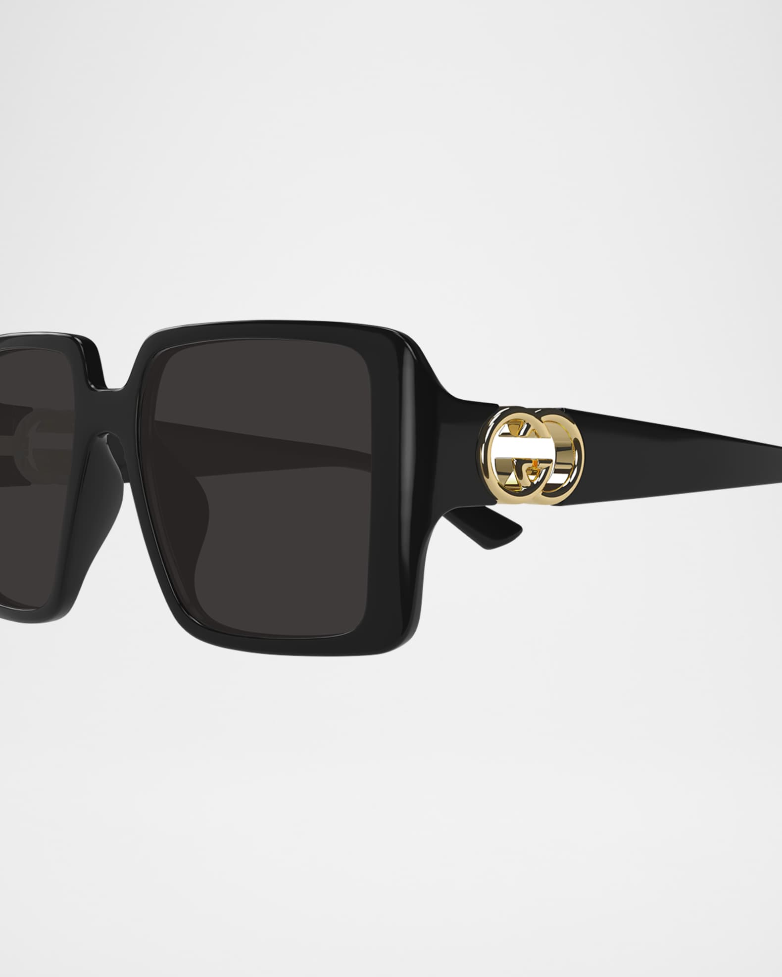 Oversized Plastic Square Sunglasses 1