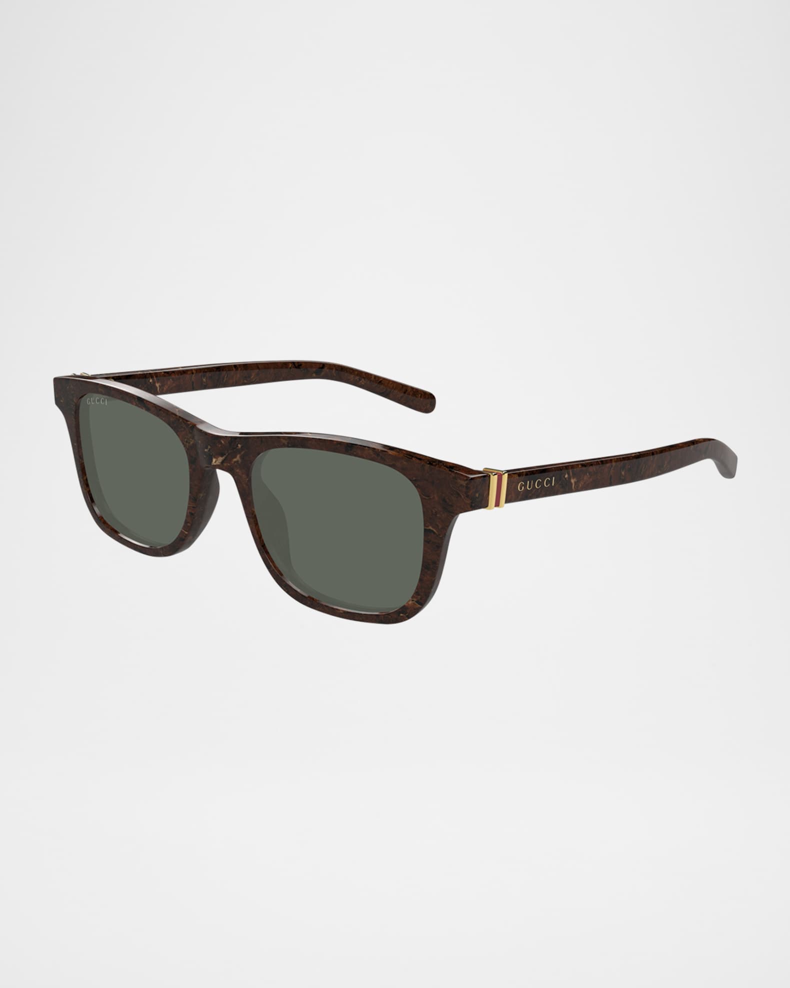 【関税&送料込】Gucci Printed Acetate Sunglasses Gucci Men's Patterned Acetate Sunglasses | Neiman Marcus