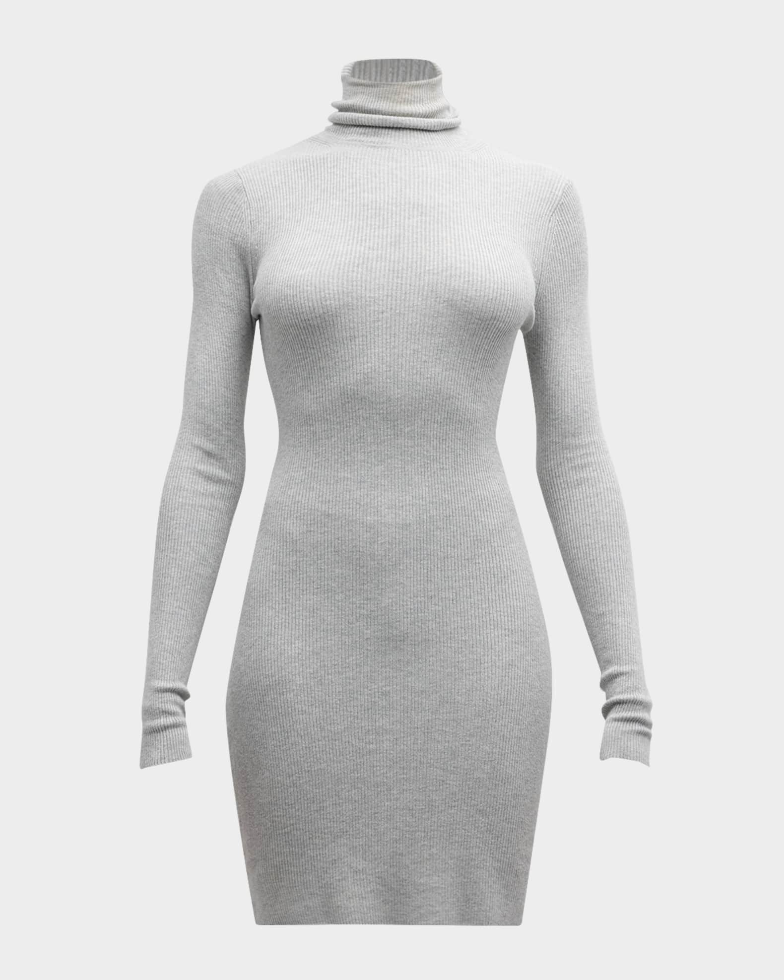 Turtleneck bodycon sweater dress best sale