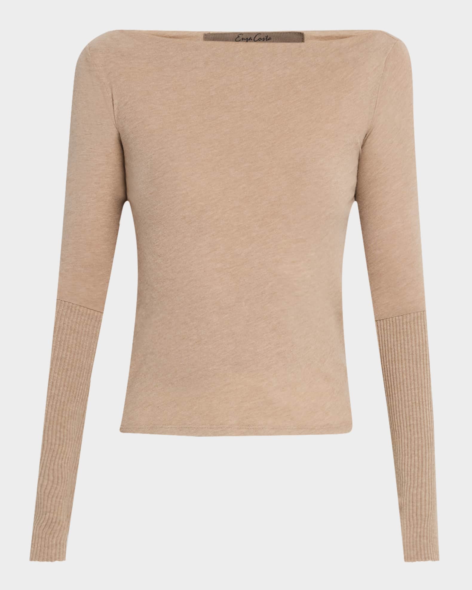 Cashmere Long-Sleeve Top 0