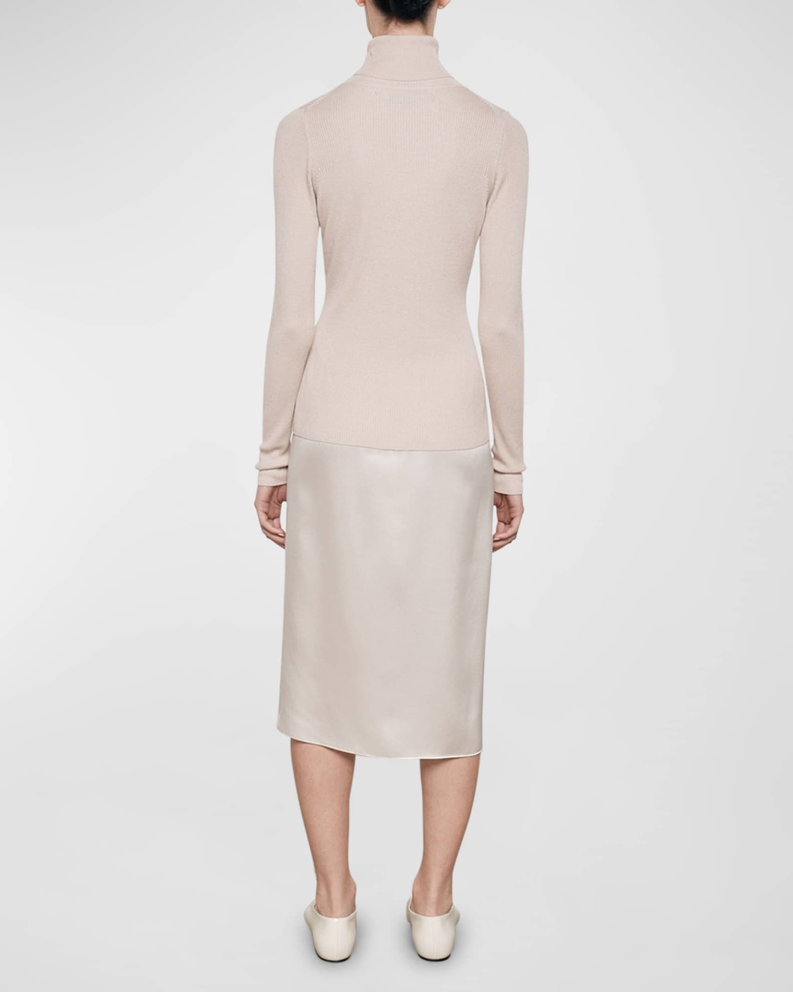 Enza Costa Silk Slip Skirt Neiman Marcus