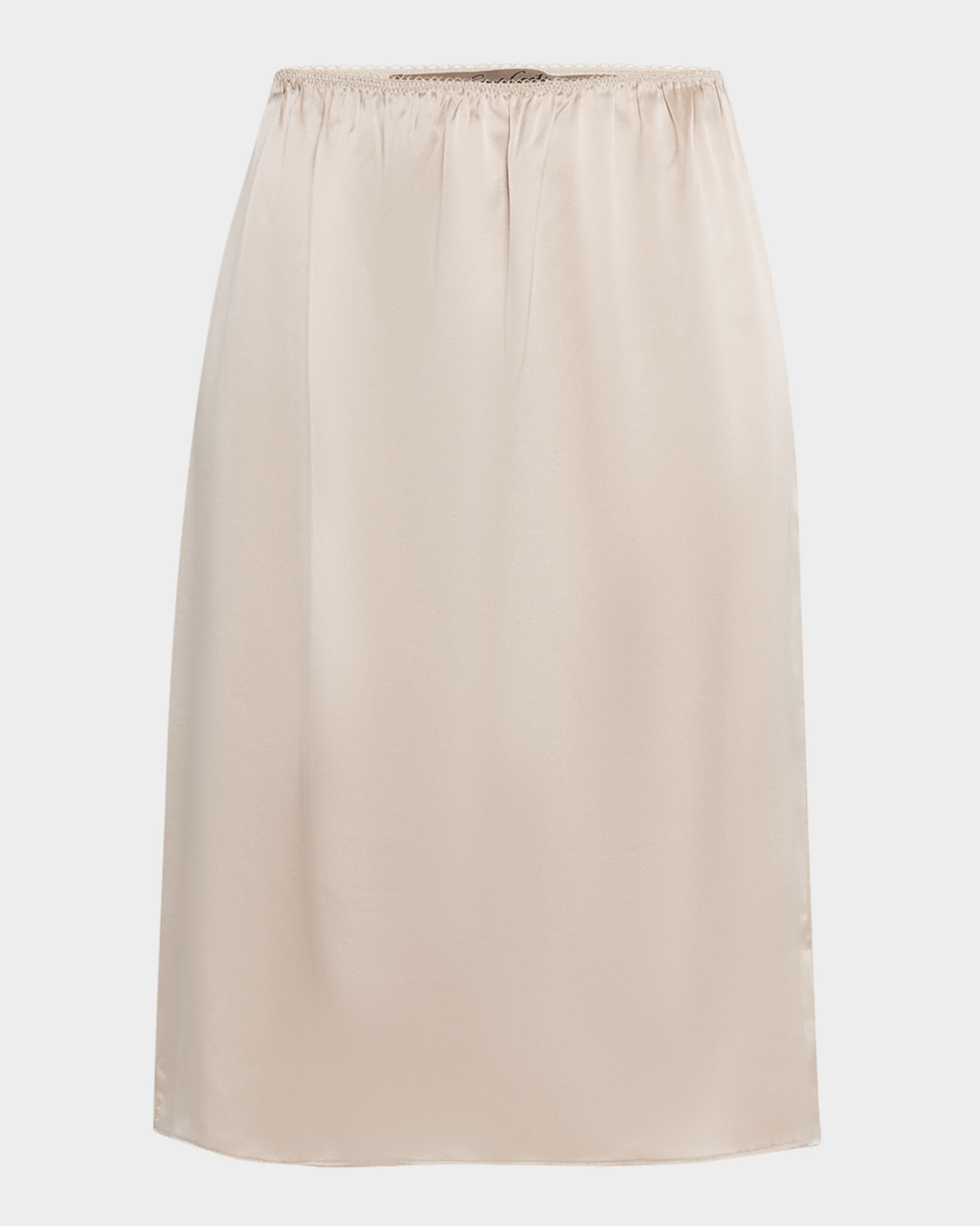 Enza Costa Silk Slip Skirt Neiman Marcus