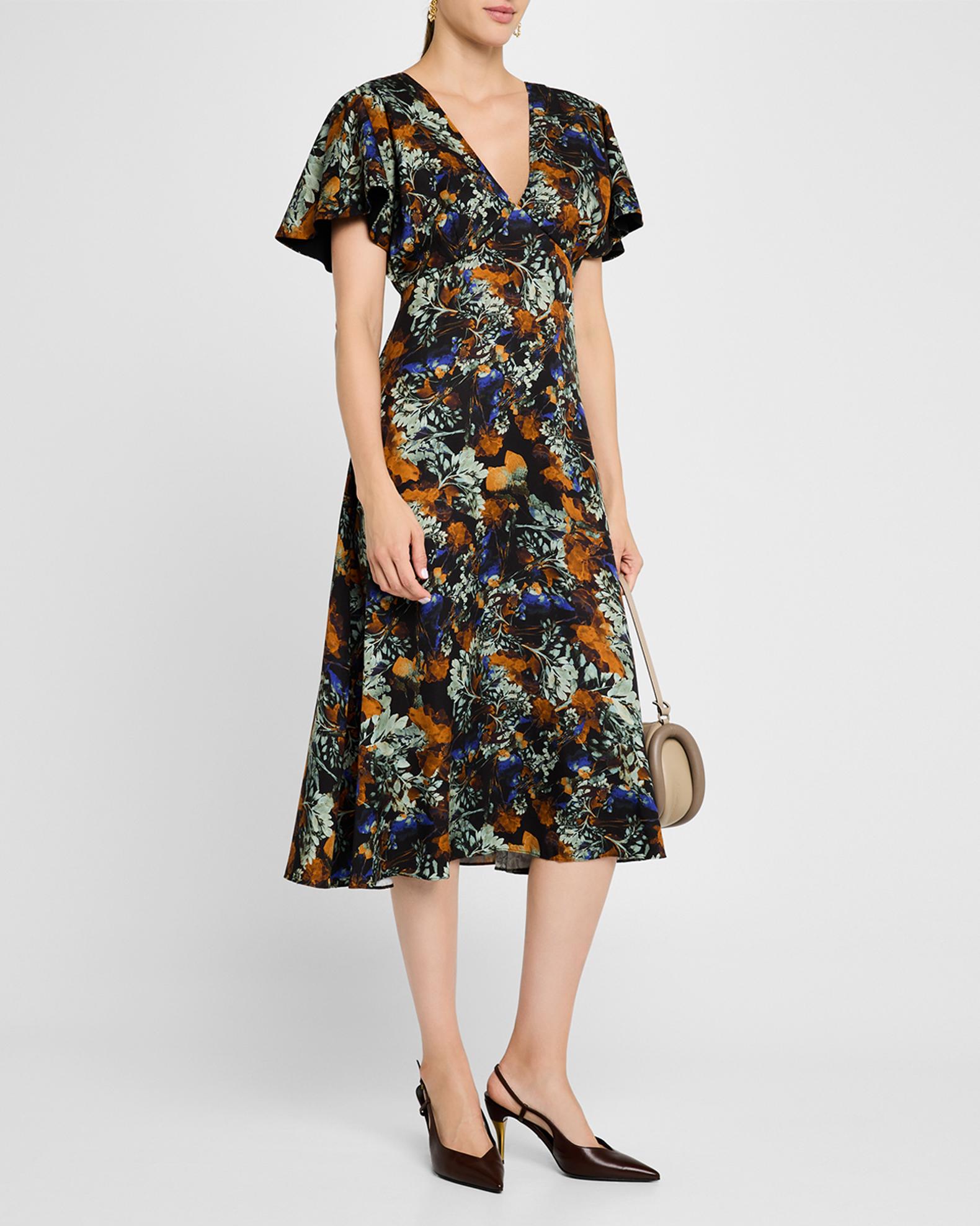 derek lam midi dress Derek Lam 10 Crosby Jersey Knit Long-Sleeve Midi Dress at MarketFair  Shoppes in Princeton, NJ