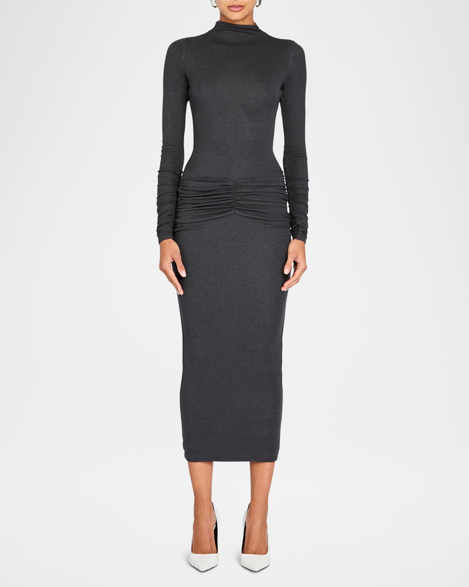Fina Tea-Length Dress 1