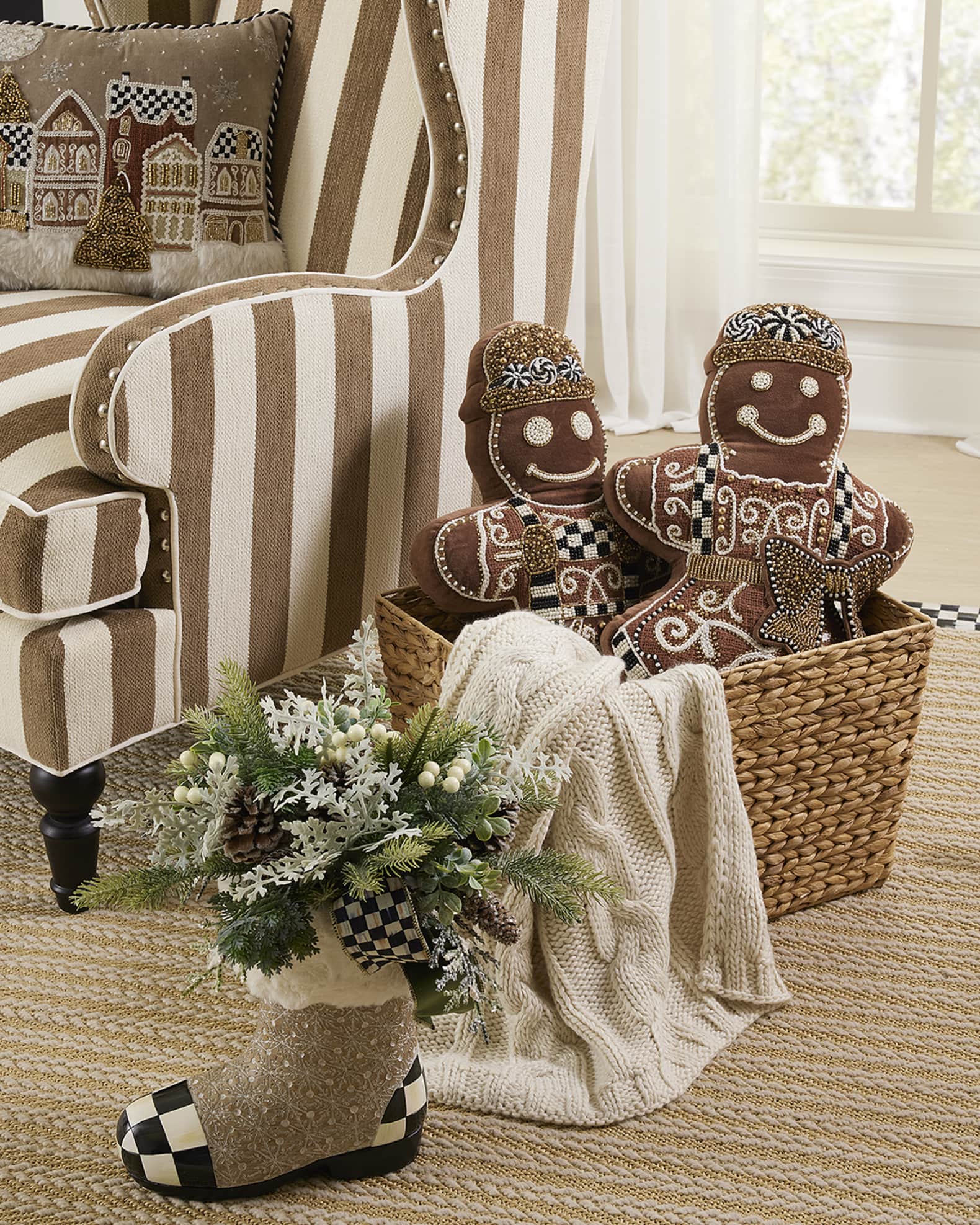 A Festive MacKenzie-Childs Christmas Tablescape - Greta Hollar