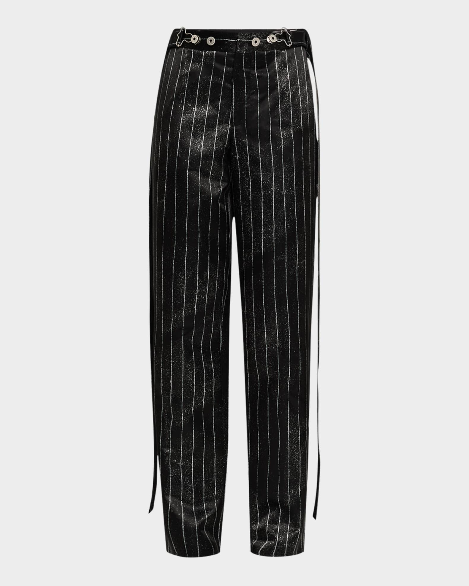 Jean Paul Gaultier Stretch Printed Trousers