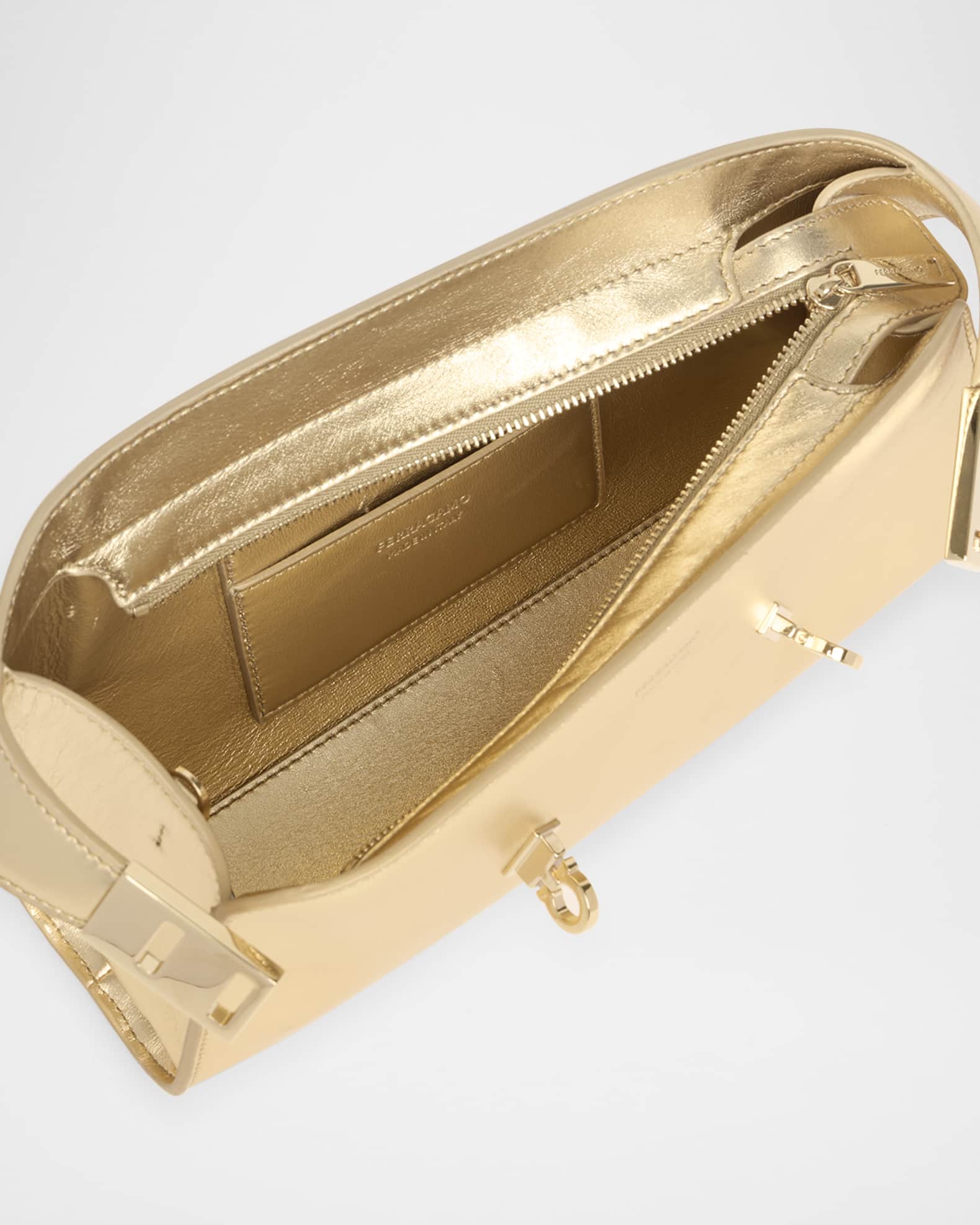 Ferragamo gold bag outlet