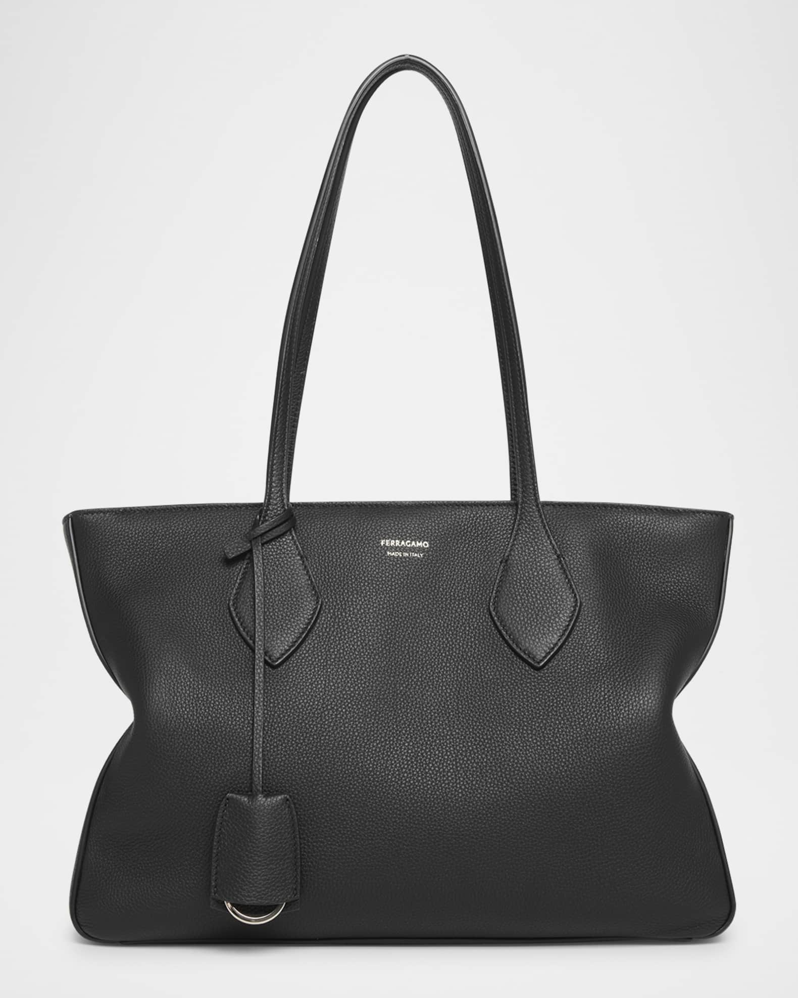 Ferragamo Star Zip Leather Tote Bag Neiman Marcus