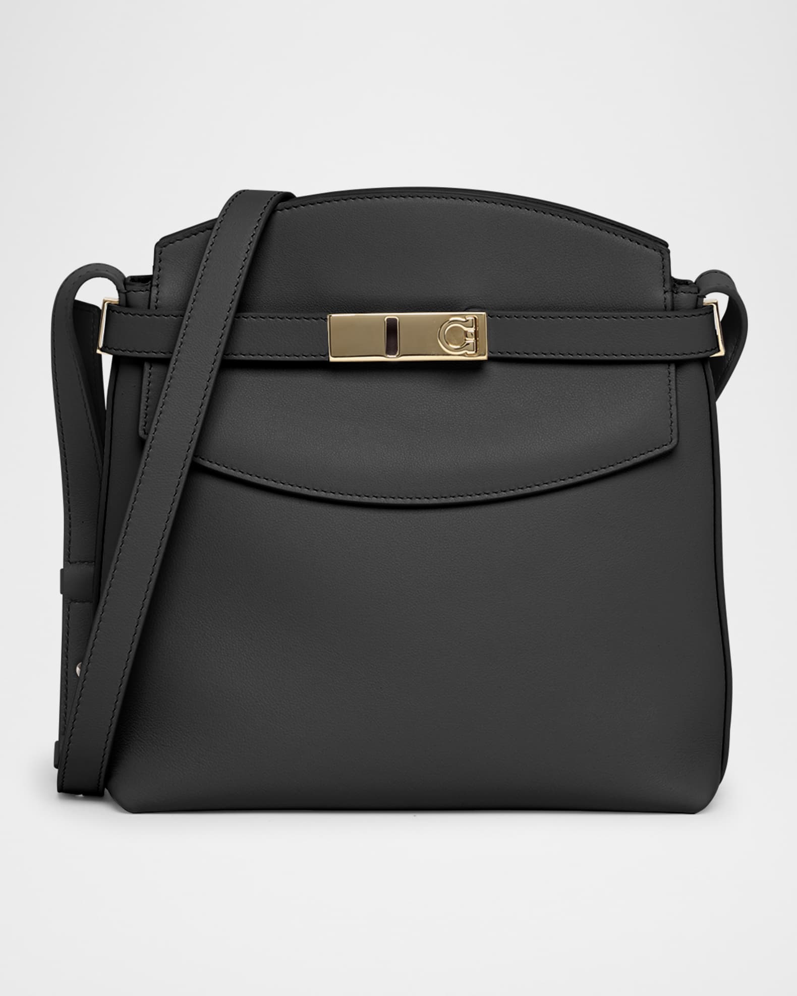 Hug Leather Messenger Crossbody Bag 0