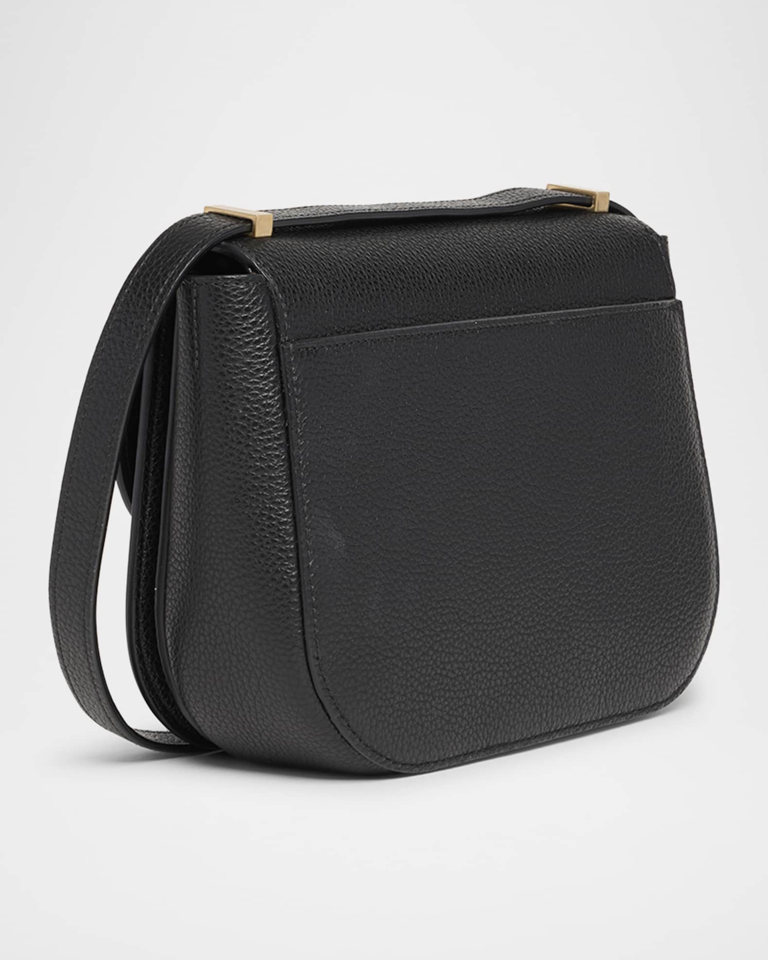 Ferragamo Double Gancio Flap Leather Crossbody Bag | Neiman