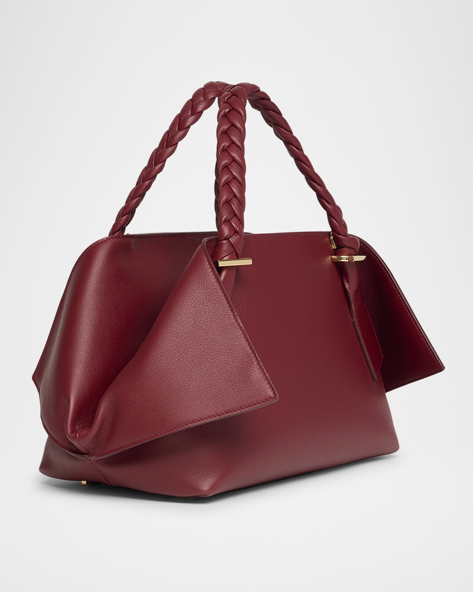 Ferragamo Small Blossom Top-Handle Bag | Neiman Marcus
