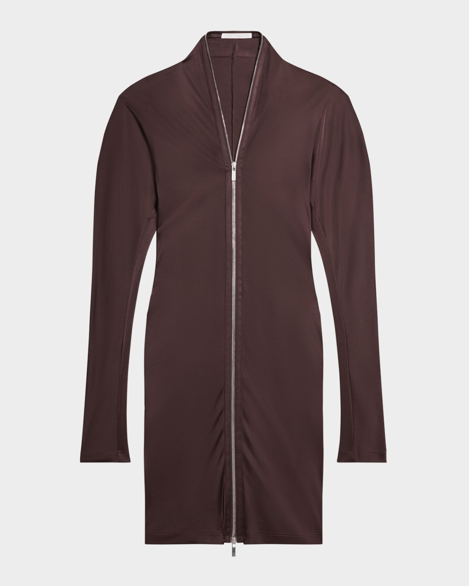 Liquid Jersey Zip Infinity Dress 0