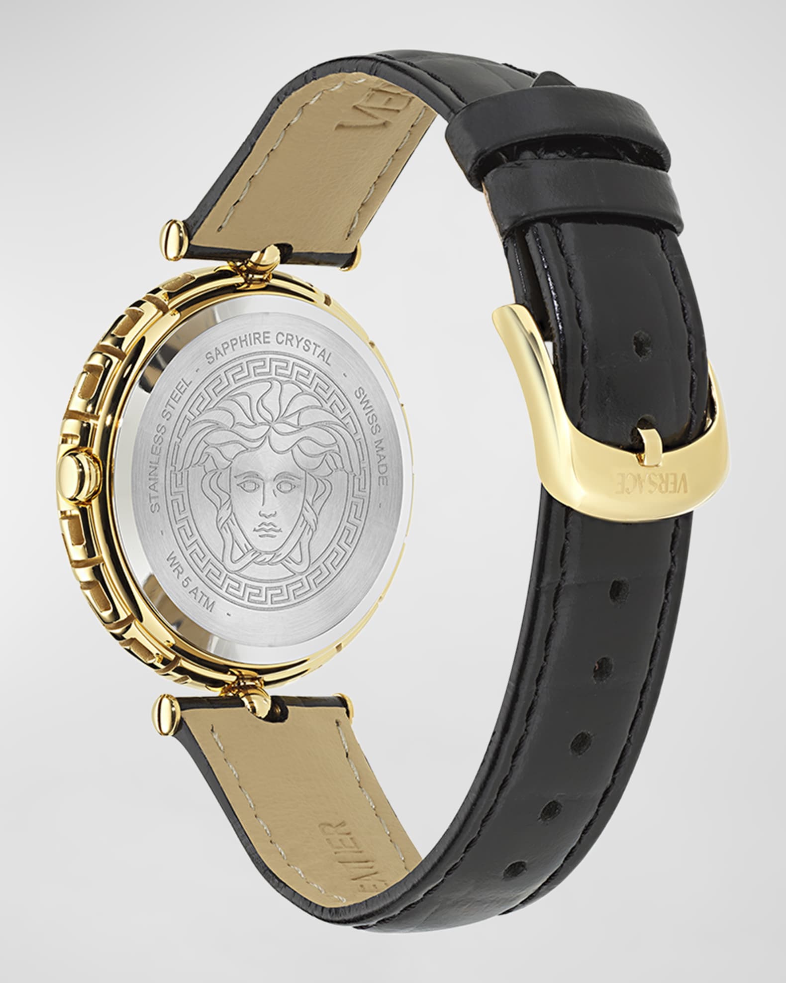 腕時計その他 Versace La Medusa Leather Watch 腕時計その他 Versace La Medusa Leather Watch Versace La