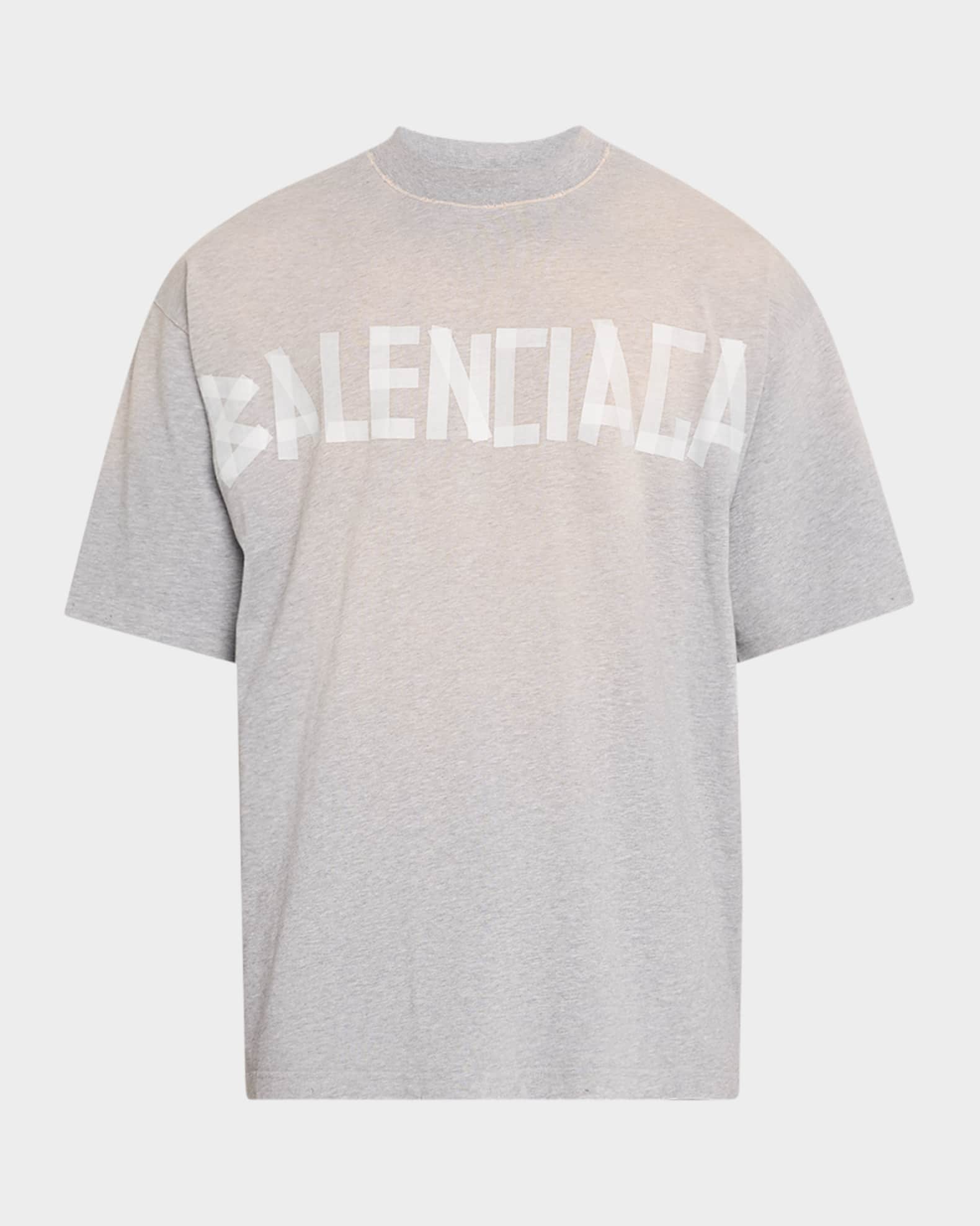 Men's Medium-Fit Tape Logo T-Shirt 0