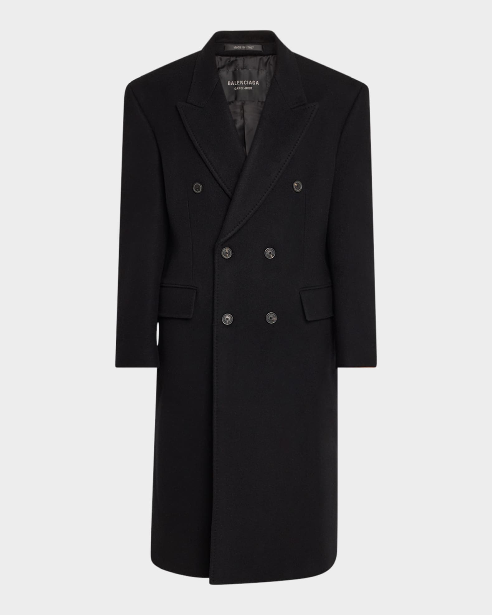 Men's Cashmere-Blend Overcoat 0