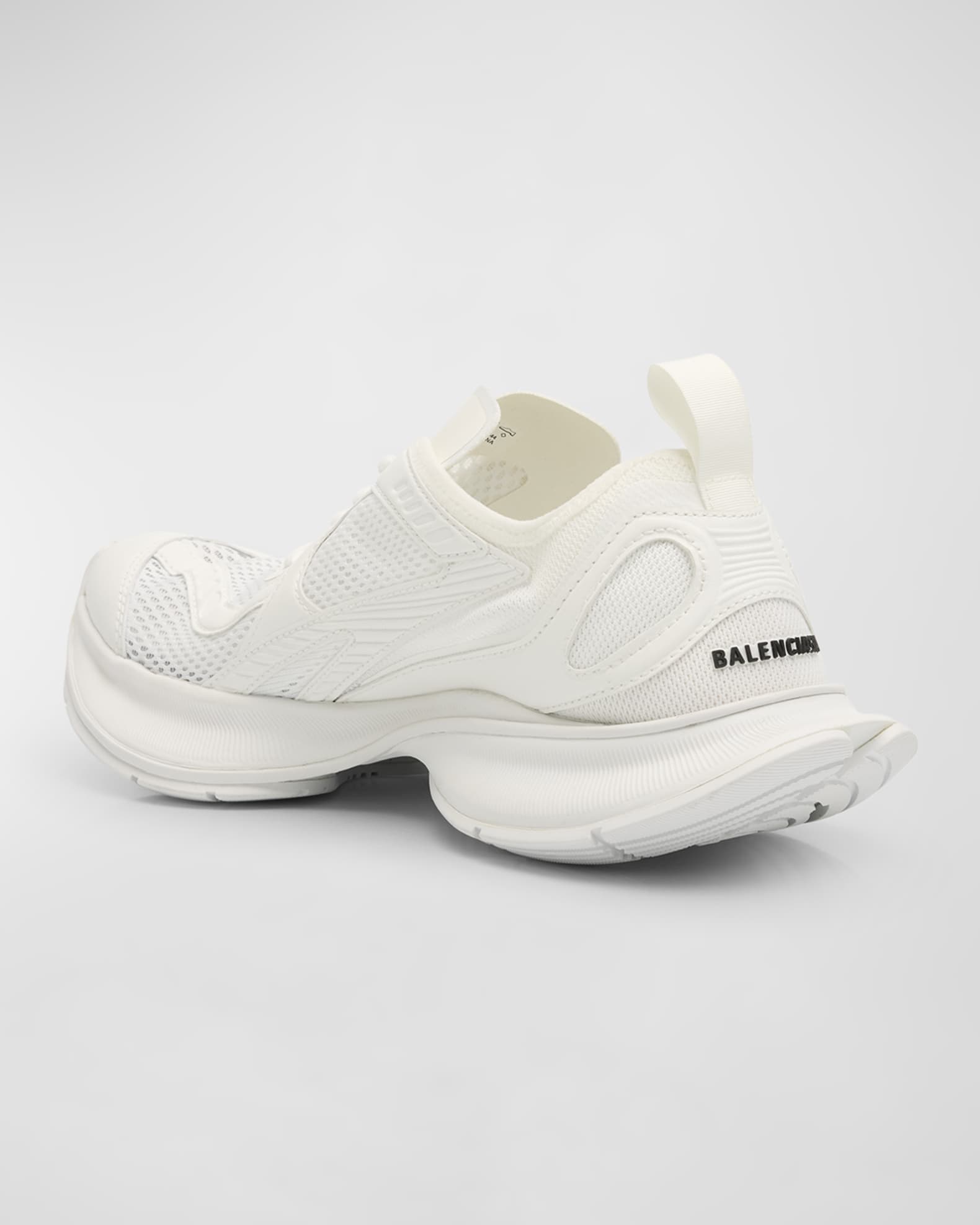 Balenciaga Circuit Mesh Lace Up Track Sneakers Neiman Marcus