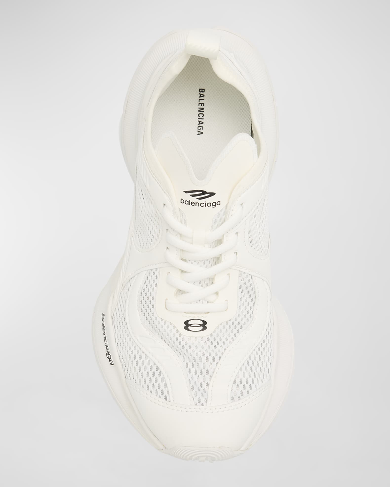 Balenciaga Circuit Mesh Lace-Up Track Sneakers | Neiman Marcus