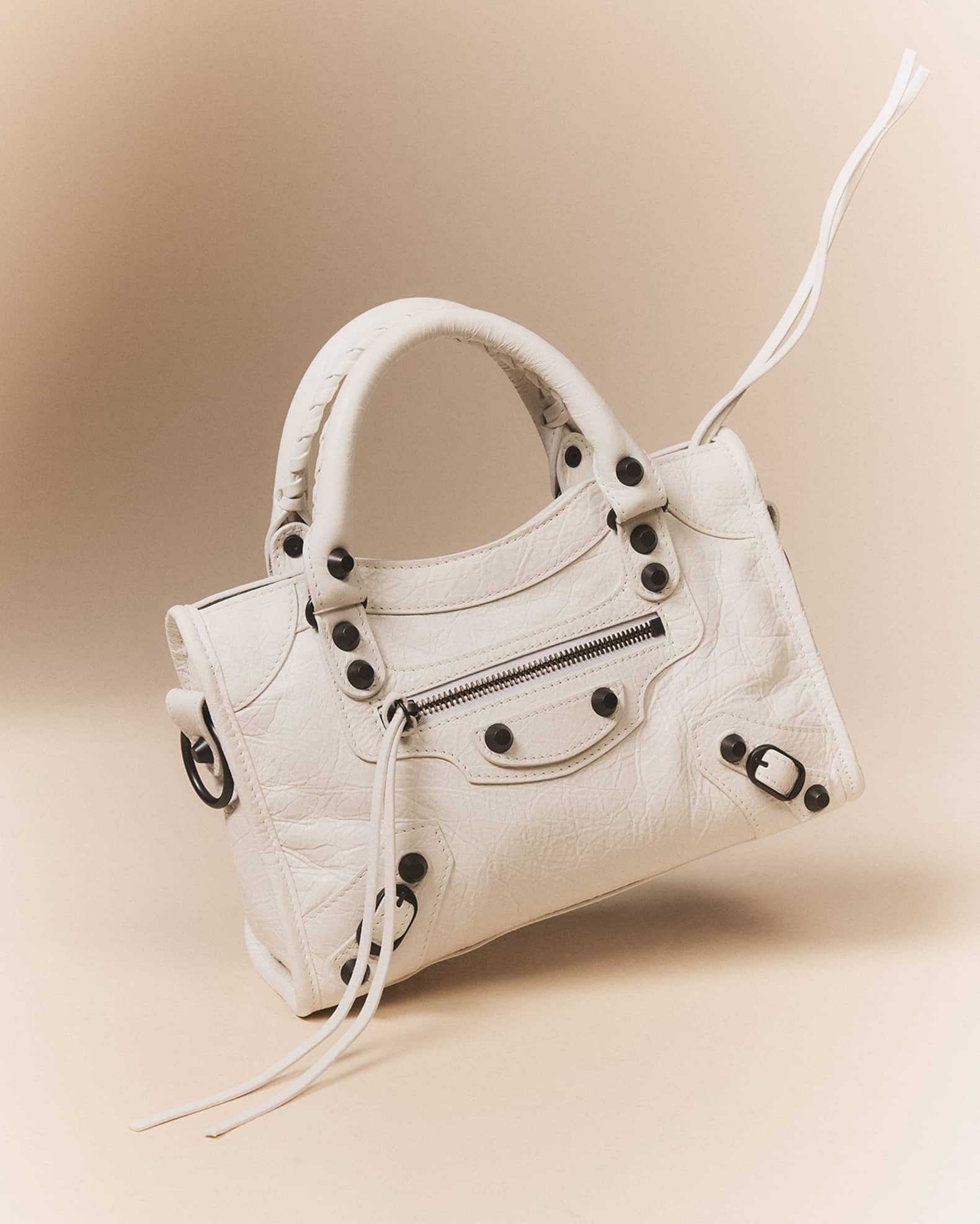 ハンドバッグ BALENCIAGA 'Le City Mini' handbag ホワイト の ウィメンズ Le City ミニ バッグ スニーカー