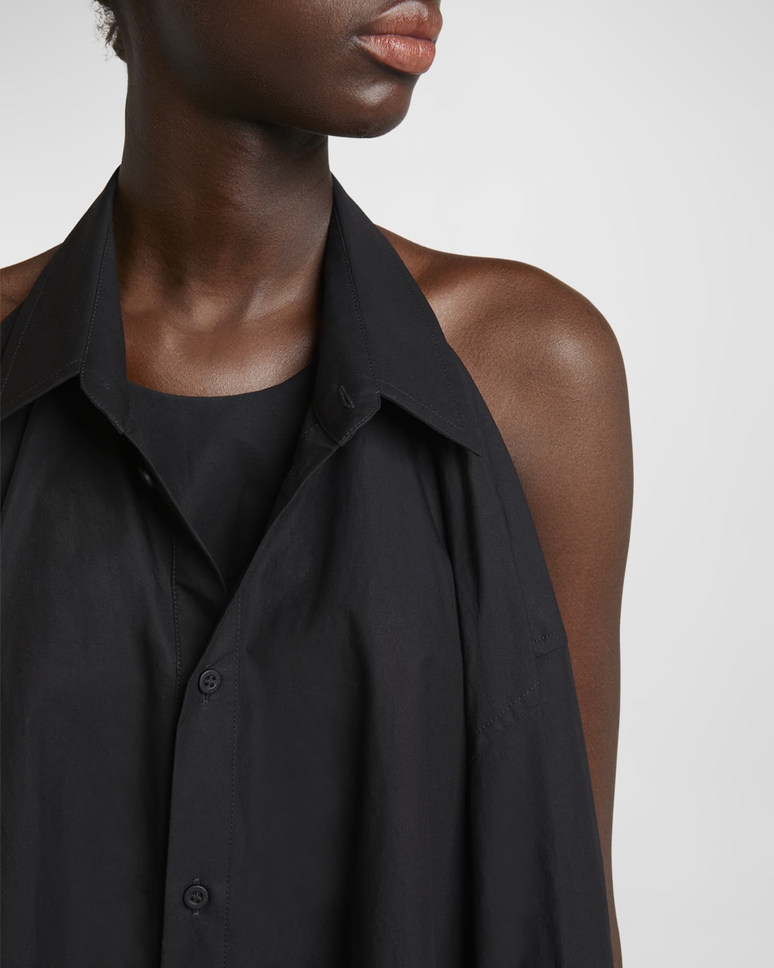 ワンピース Balenciaga Suspended Poplin Shirt Dress Balenciaga Suspended Poplin Shirtdress | Neiman Marcus