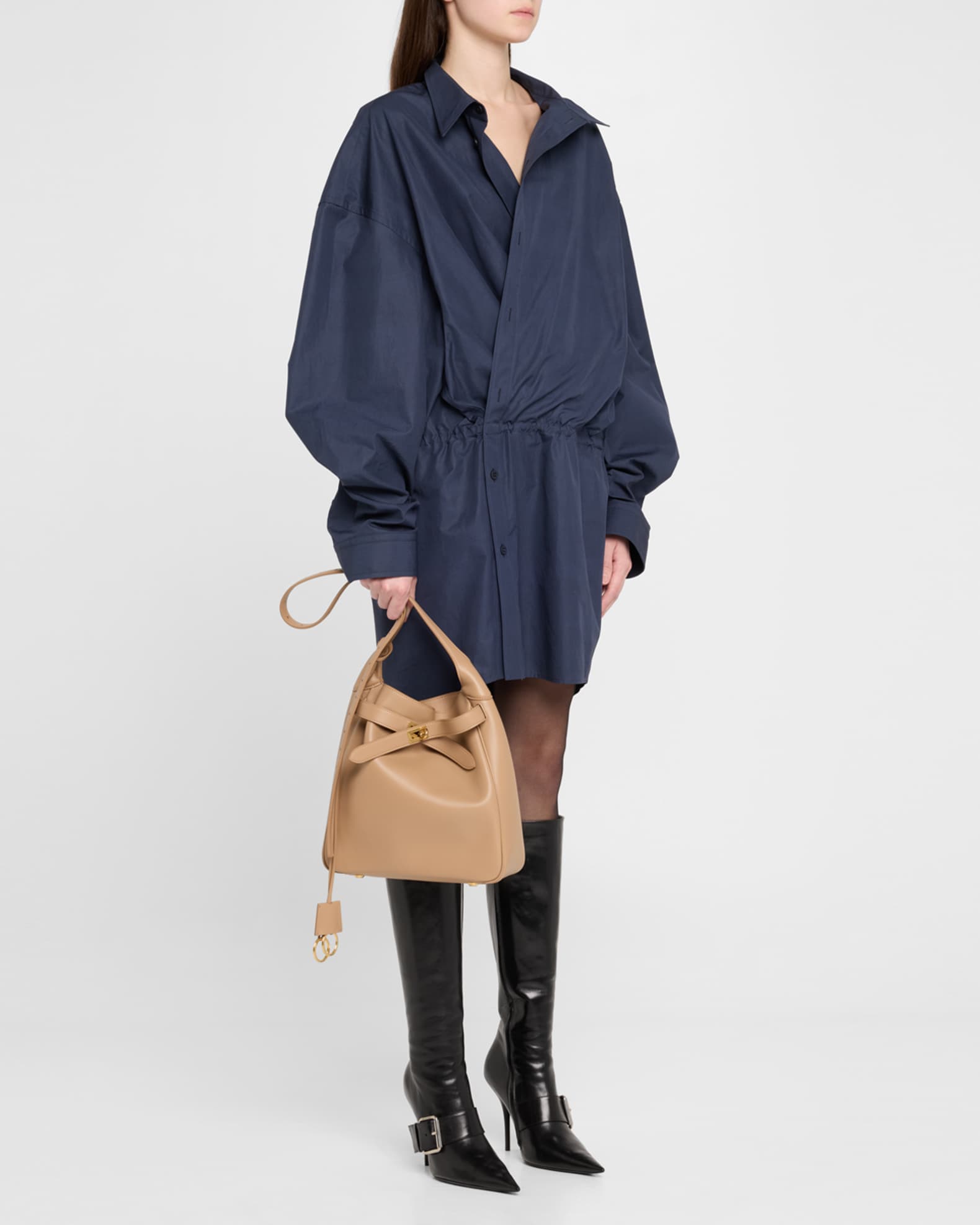 Balenciaga Bel Air Small Hobo Bag | Neiman Marcus