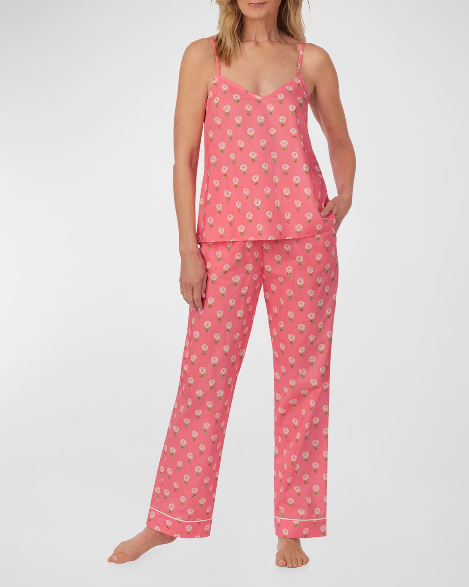 BedHead Pajamas Organic Cotton Poplin Cami Pajama Set