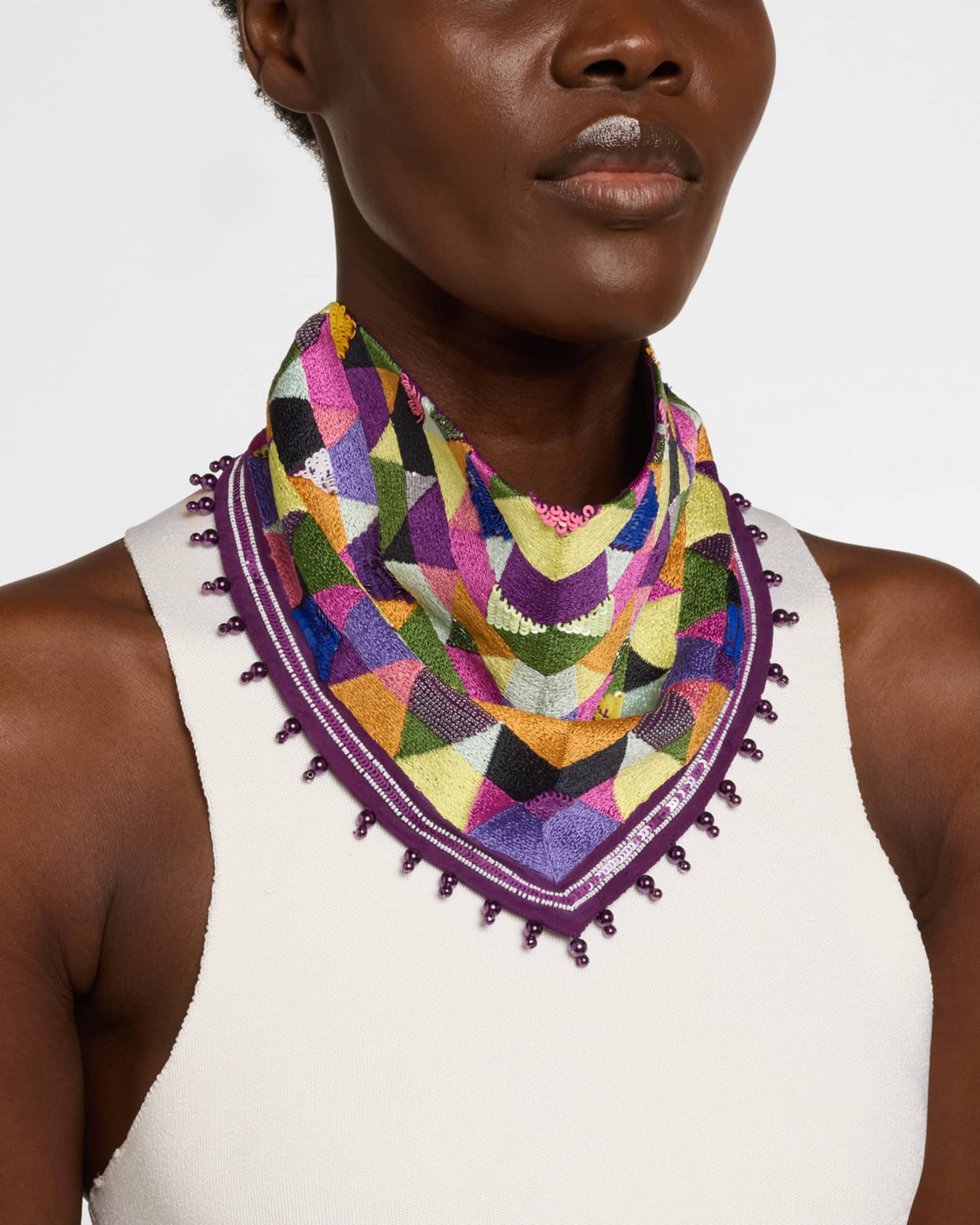 Mignonne Gavigan Franklin Bandana Neiman Marcus