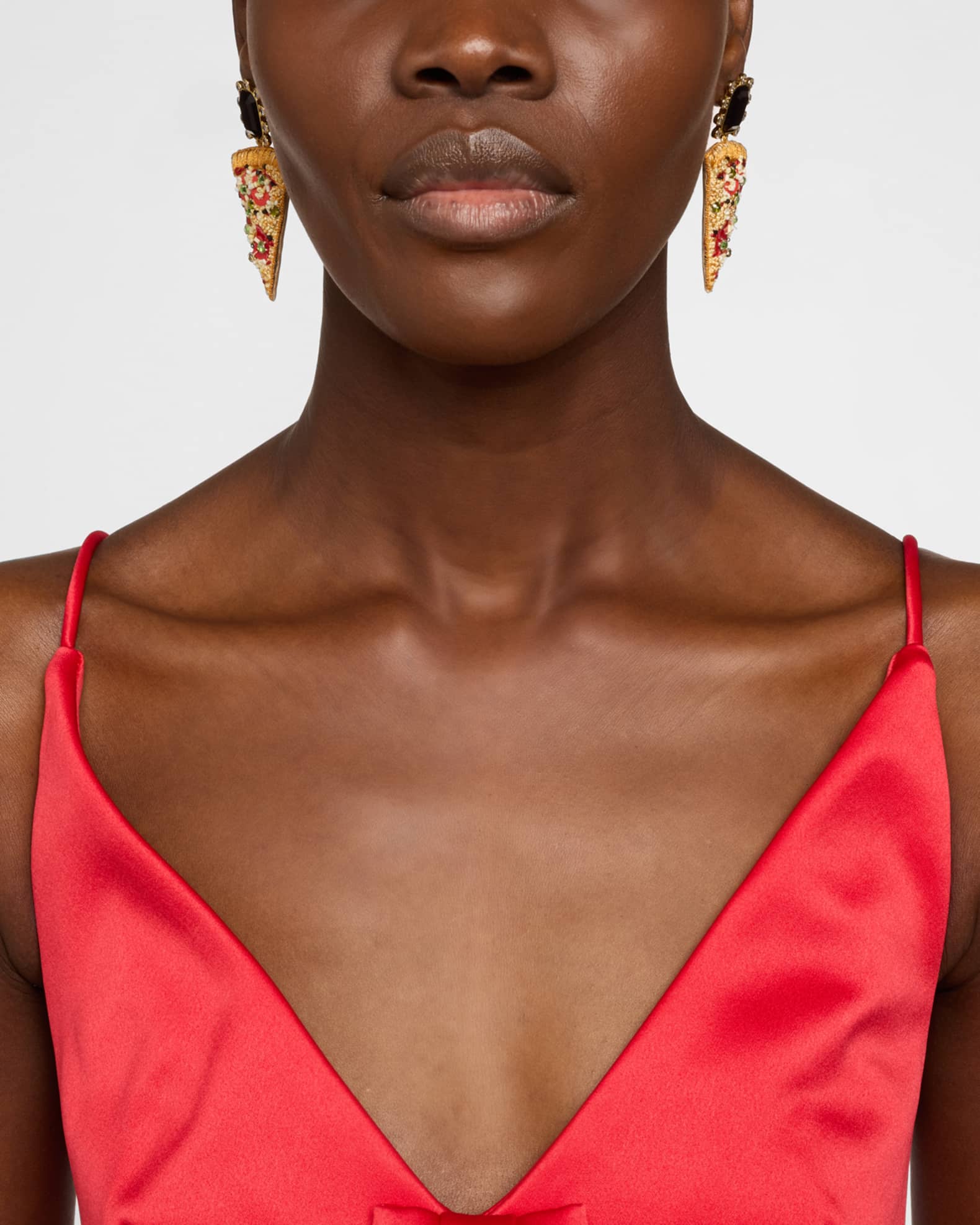 Luxe Pizza Earrings 1