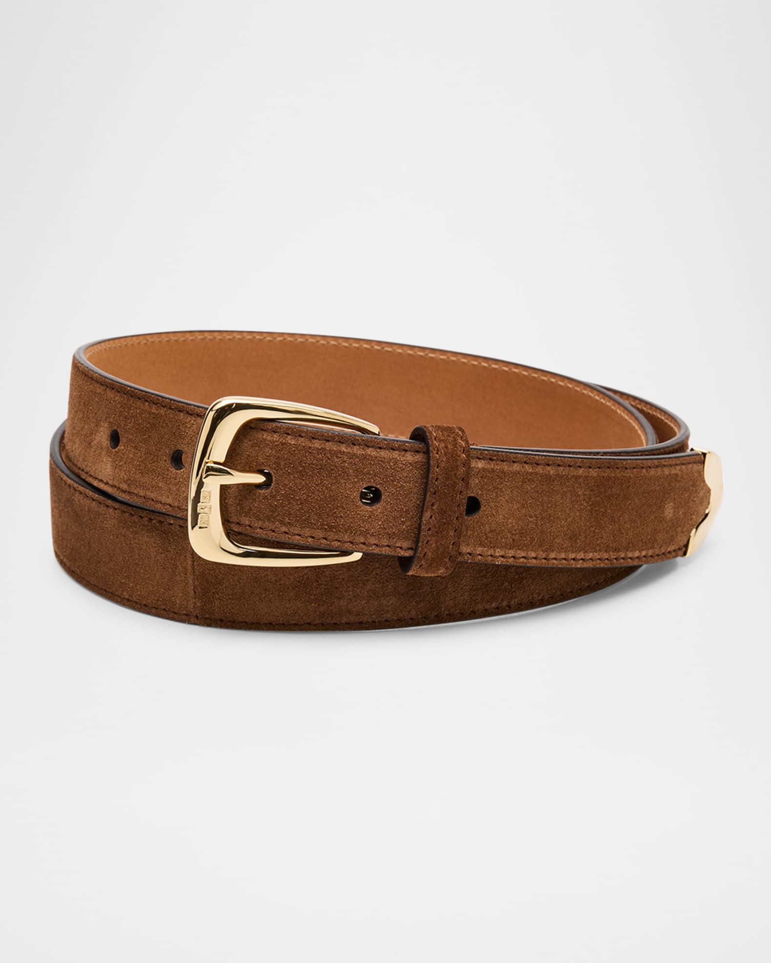Men s Suede Western Belt 25mm