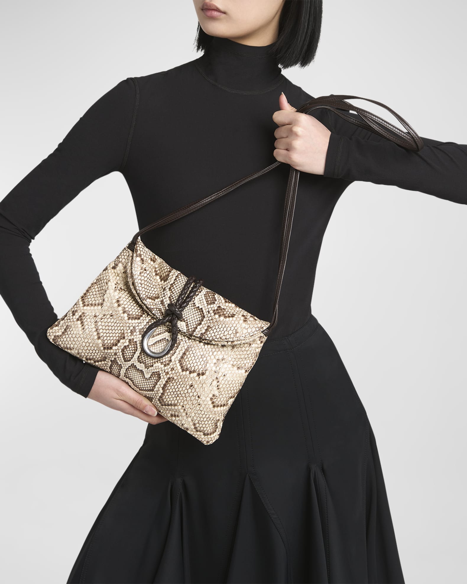 Python crossbody sale