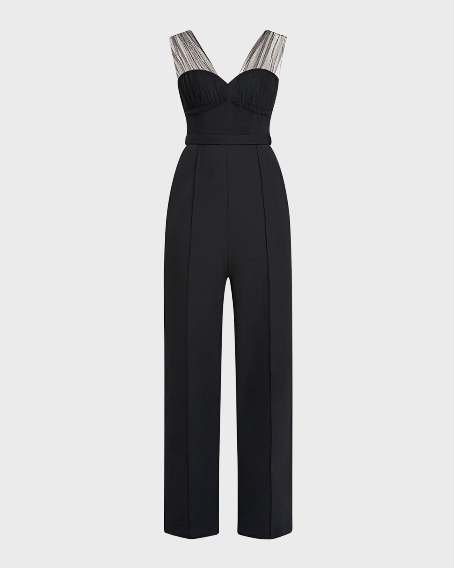 Neiman marcus black jumpsuit discount
