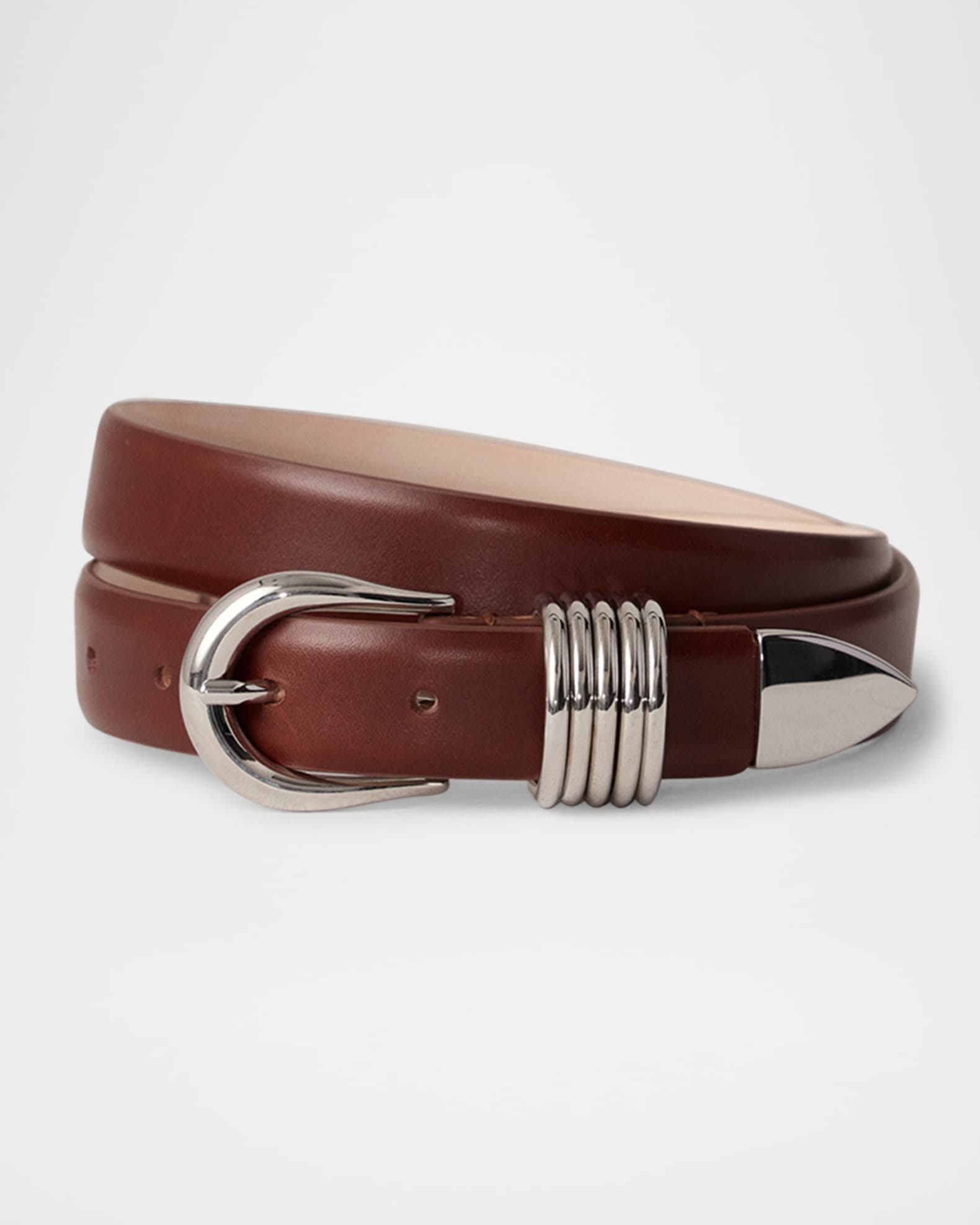 Hollyhock Leather Belt 1