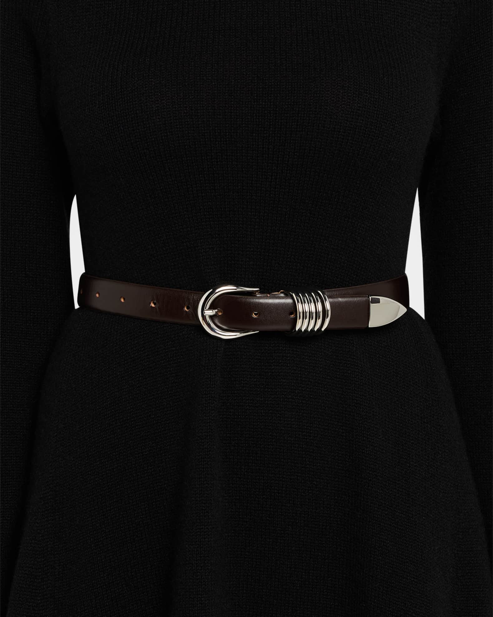 Dehanche Hollyhock Leather Belt | Neiman Marcus