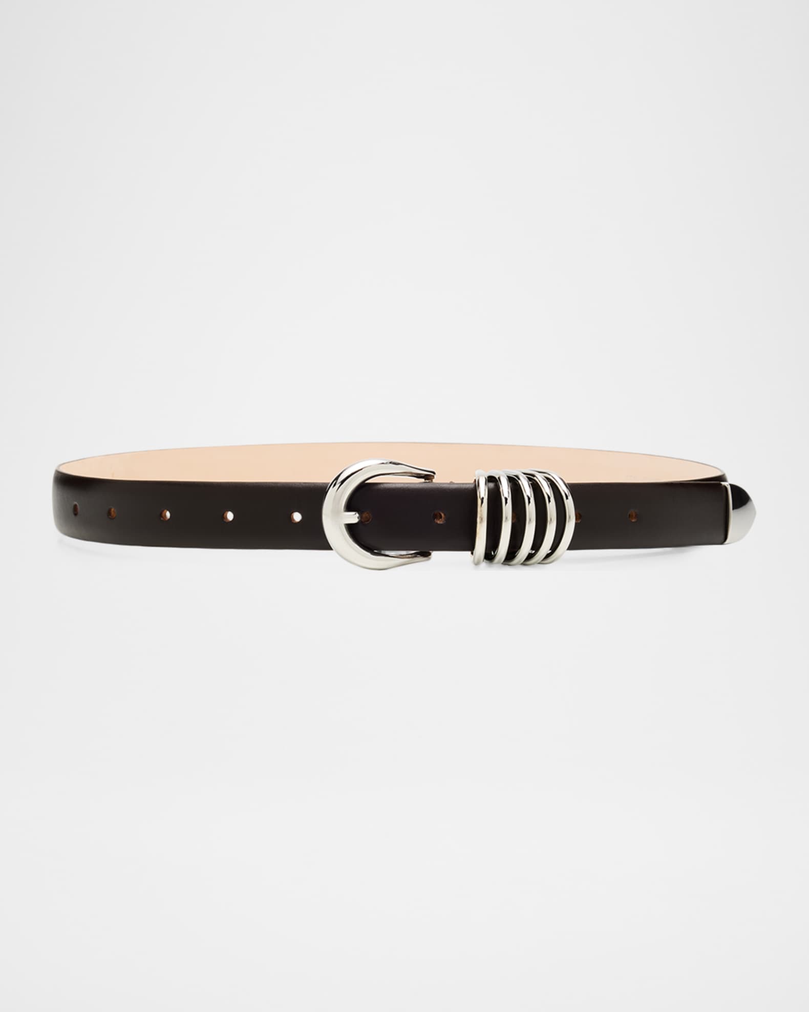 Dehanche Hollyhock Leather Belt | Neiman Marcus