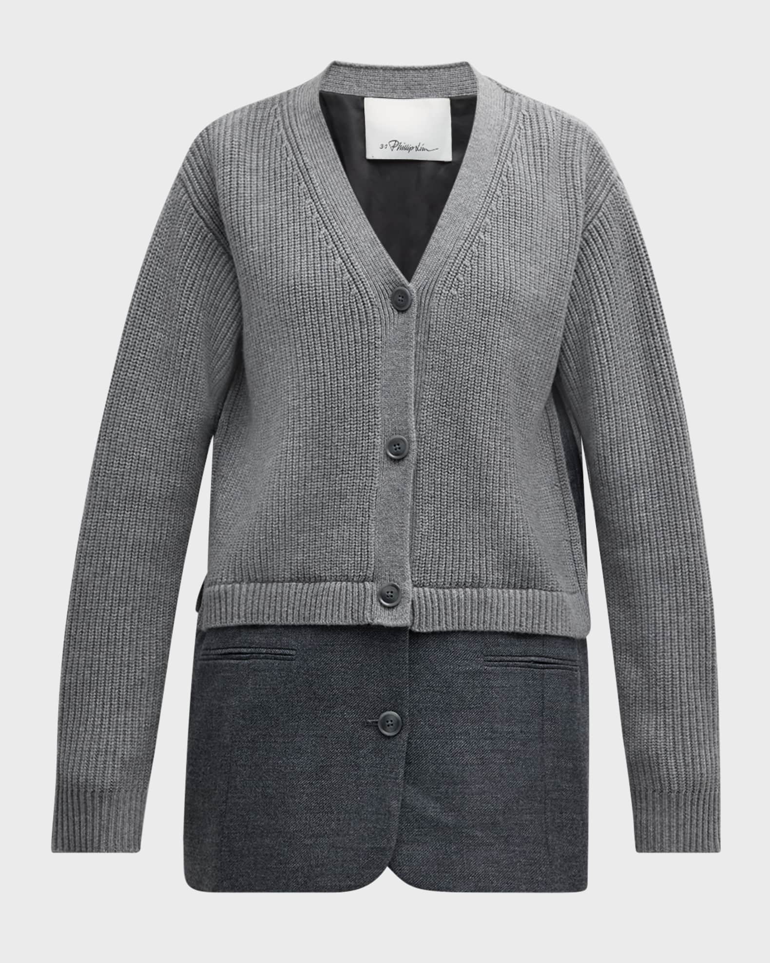 3.1 Phillip Lim Hybrid Knit Blazer | Neiman Marcus