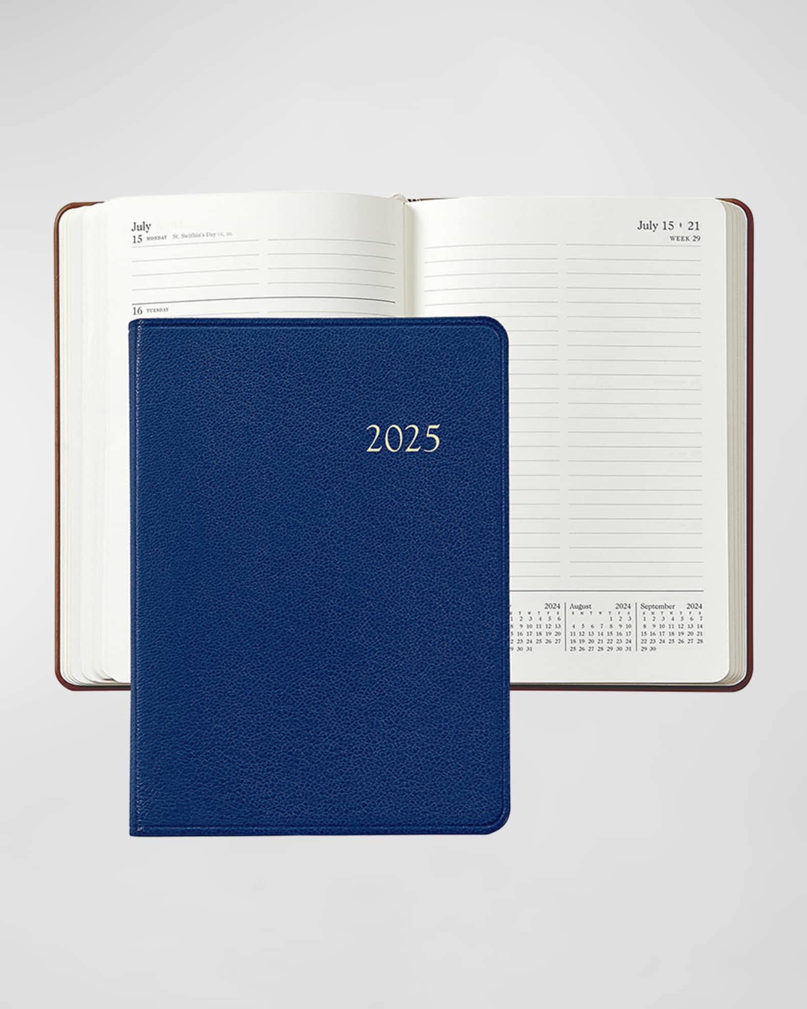 Graphic Image 2025 Leather Notebook, Personalized Neiman Marcus