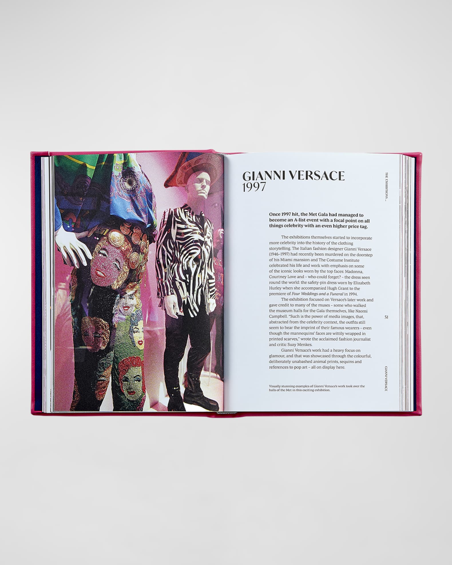 "Fashion's Big Night Out: A Met Gala Lookbook" Leather-Bound Book by Kristen Bateman, Personalized 1