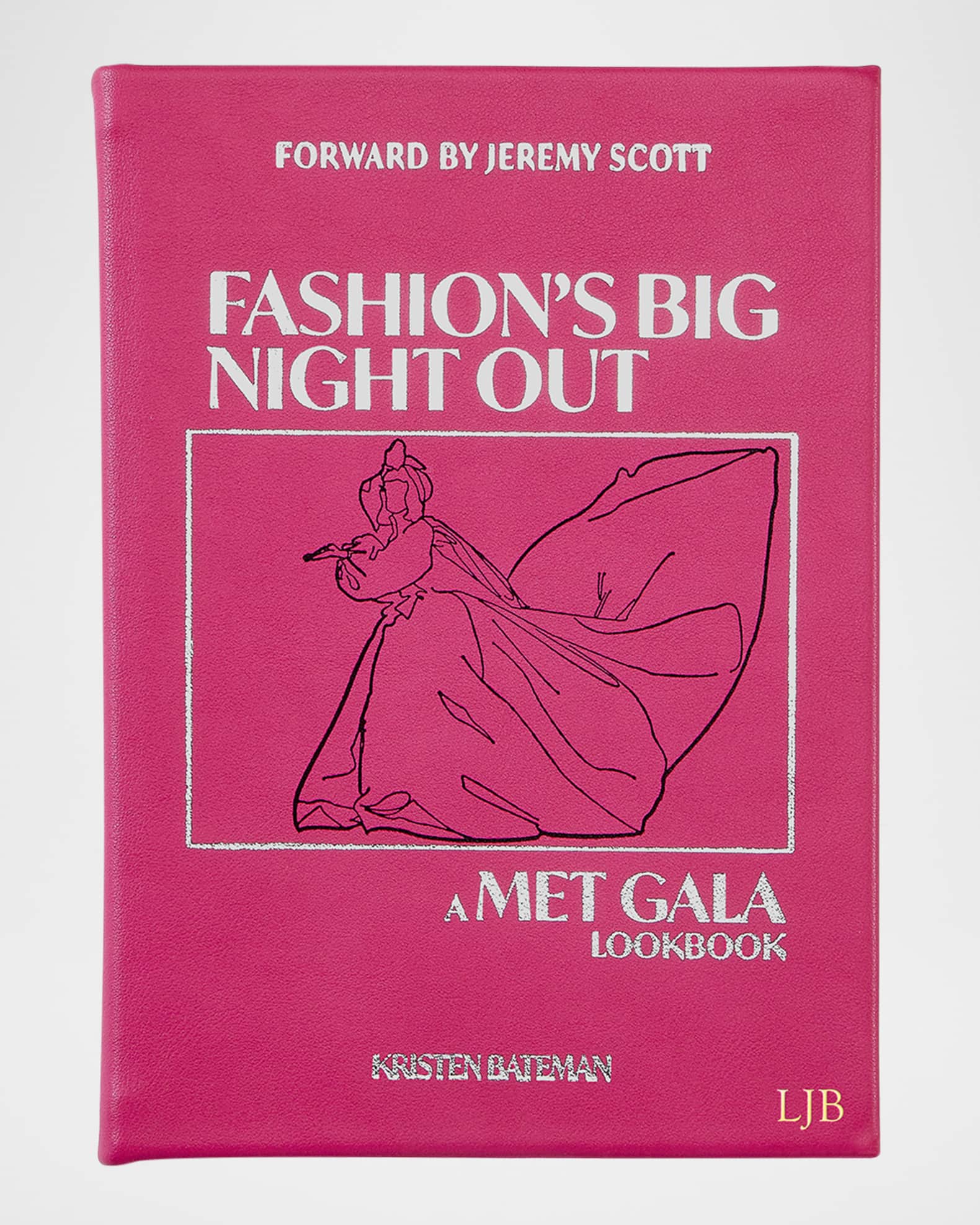"Fashion's Big Night Out: A Met Gala Lookbook" Leather-Bound Book by Kristen Bateman, Personalized 0