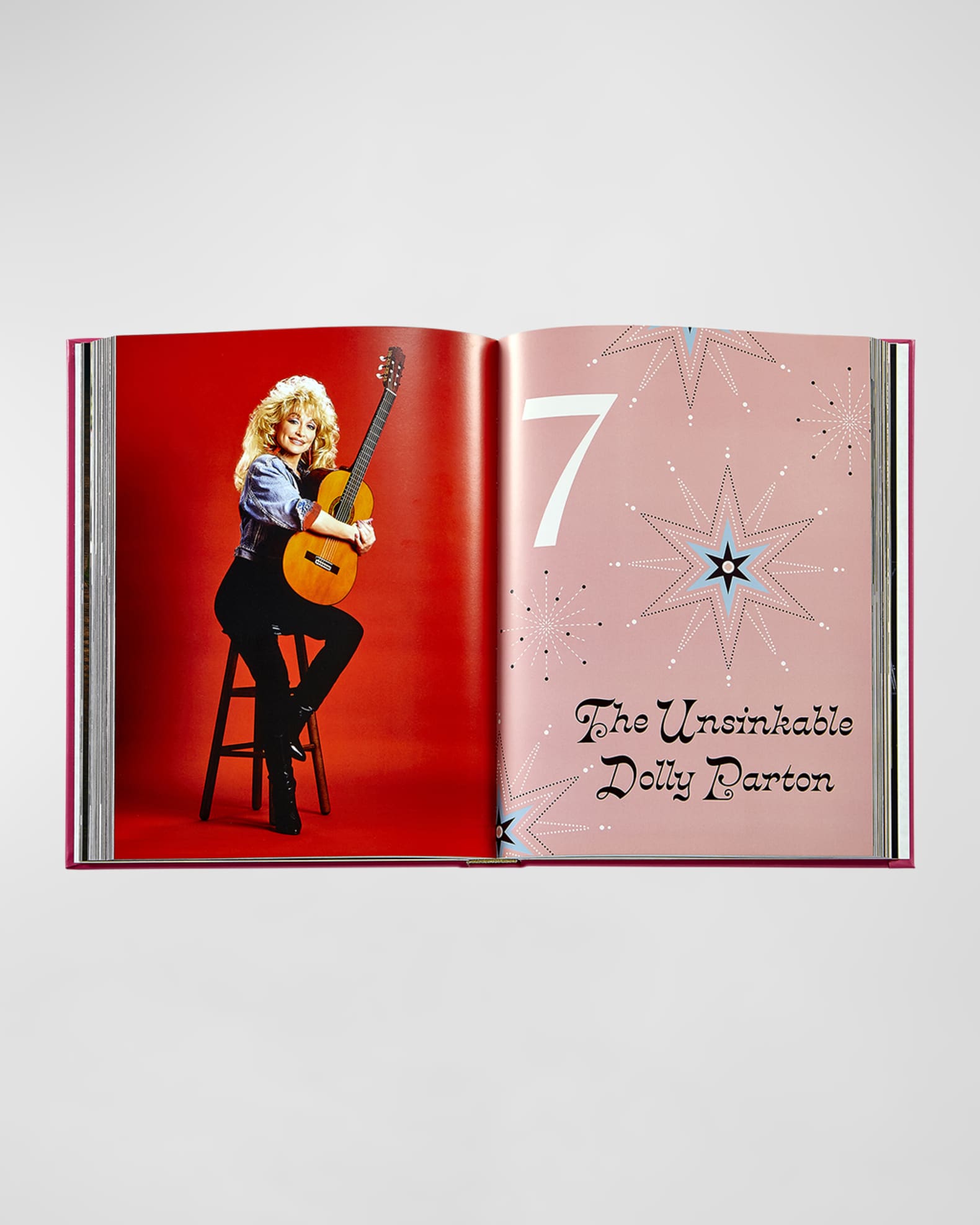 "Behind the Seams: My Life in Rhinestones" Leather-Bound Book by Dolly Parton, Personalized 1