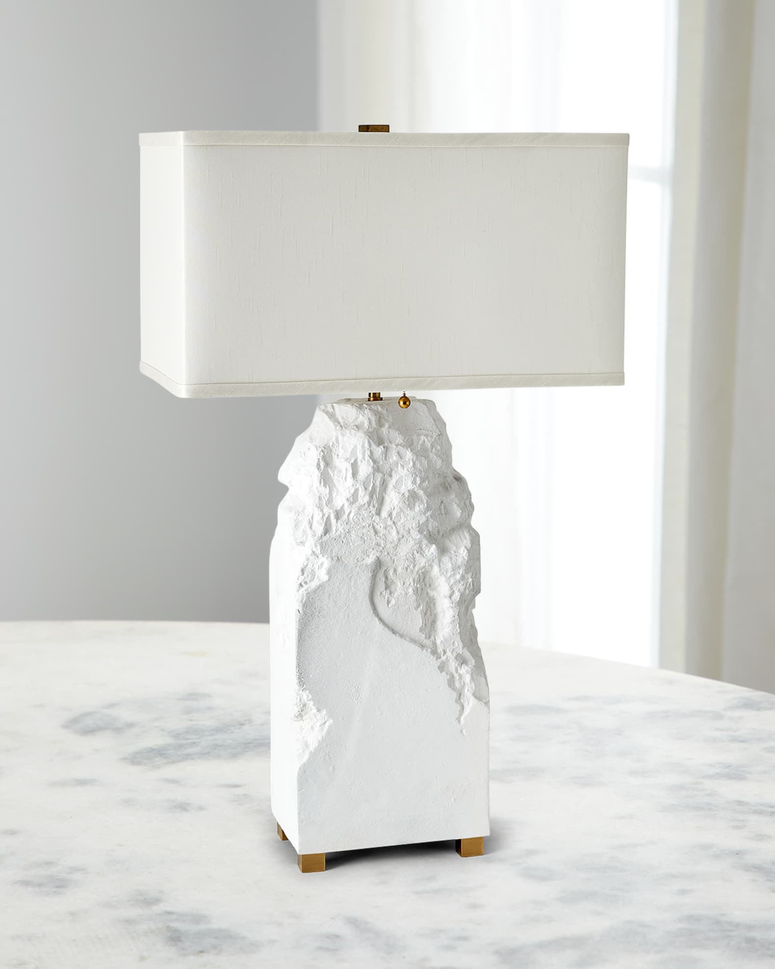 Chiseled Block 32" 2-Light Table Lamp 1
