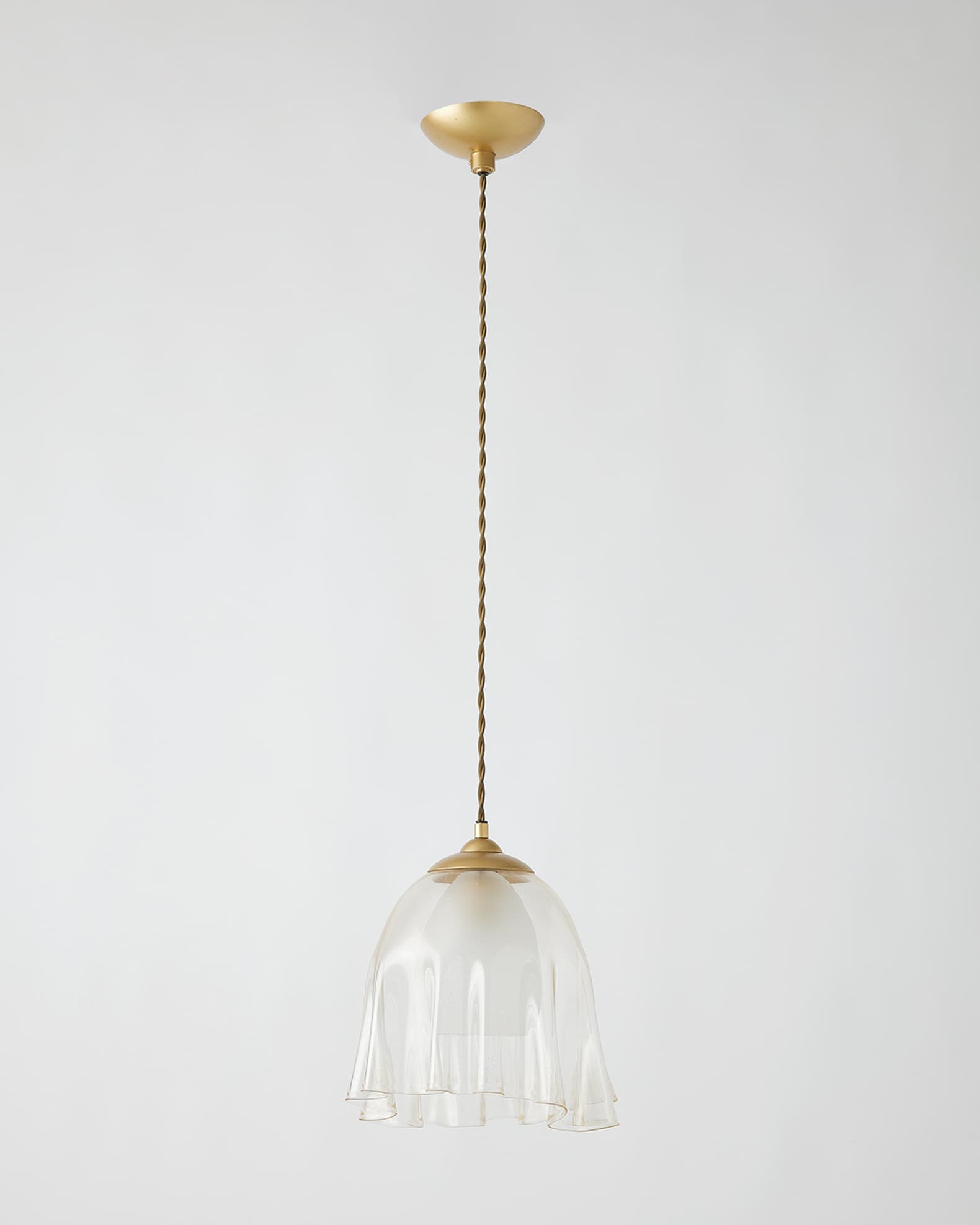 Handkerchief Art Glass Pendant, 108" 1