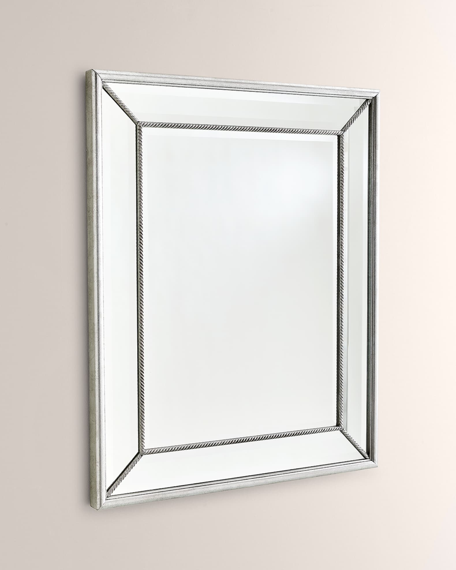  Vermeil Rope Mirror - Silver 1