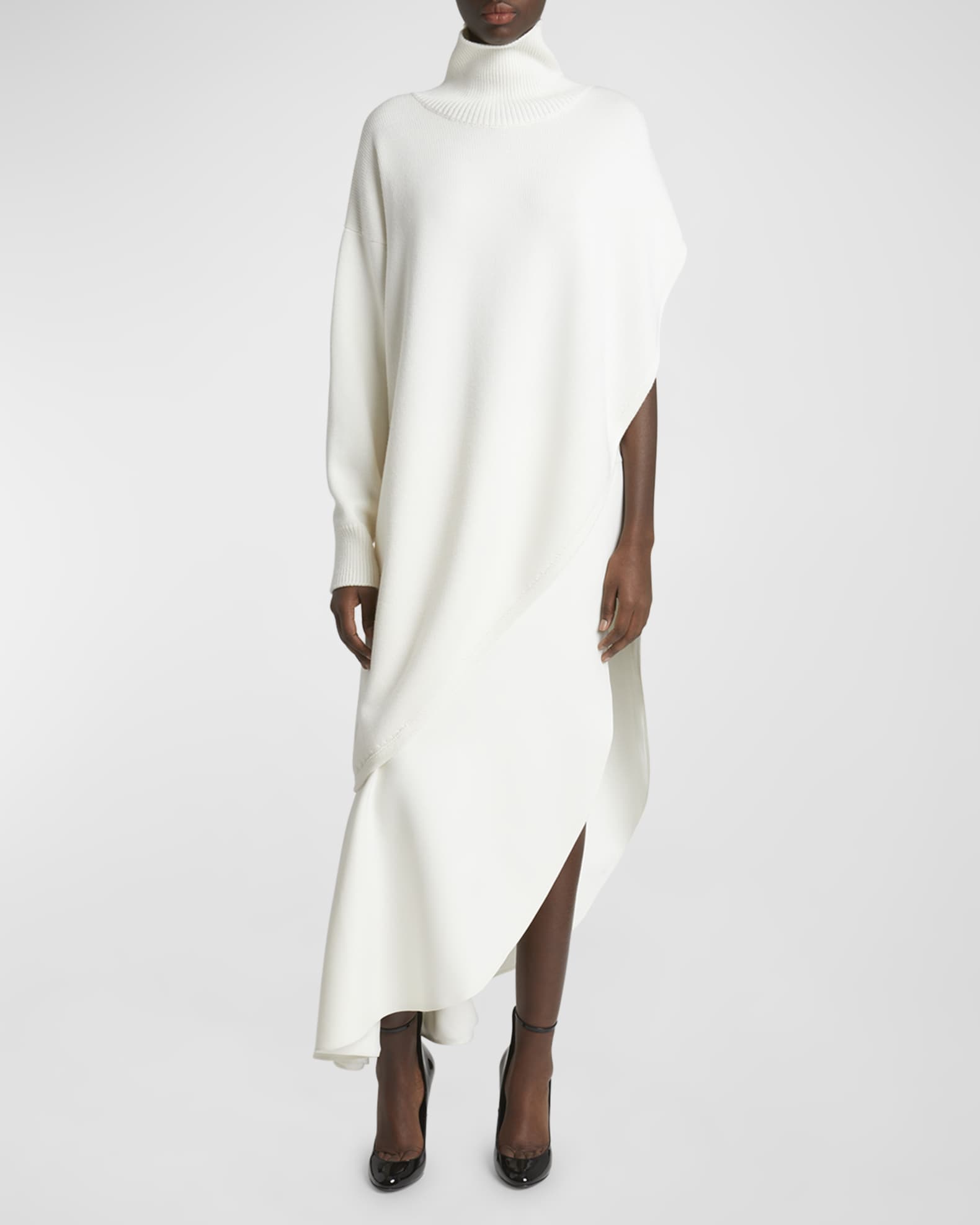 ALAIA Fluid Asymmetric Skirt | Neiman Marcus