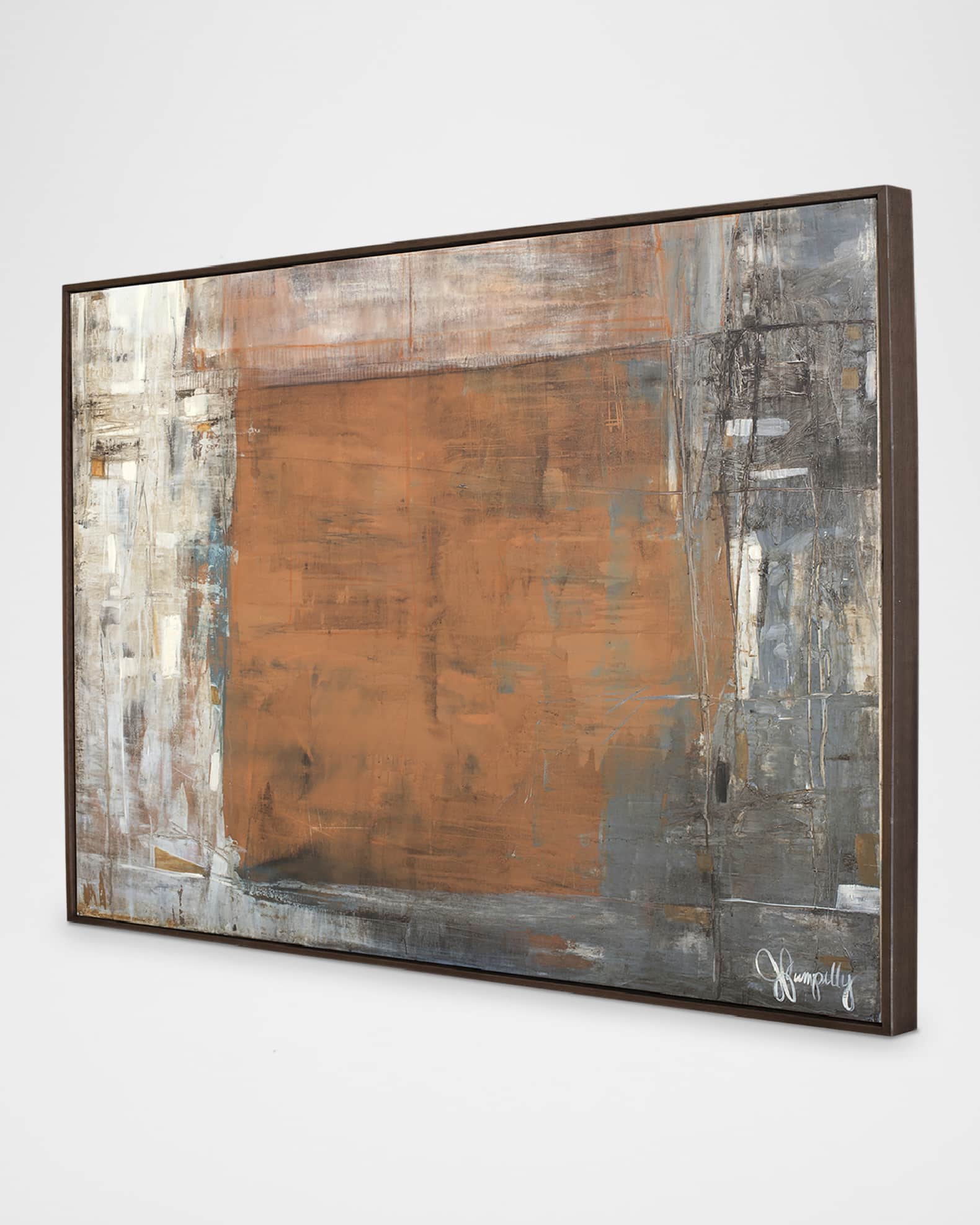 Jill Pumpelly Fine Art "Burning Papers" HandEmbellished Giclee