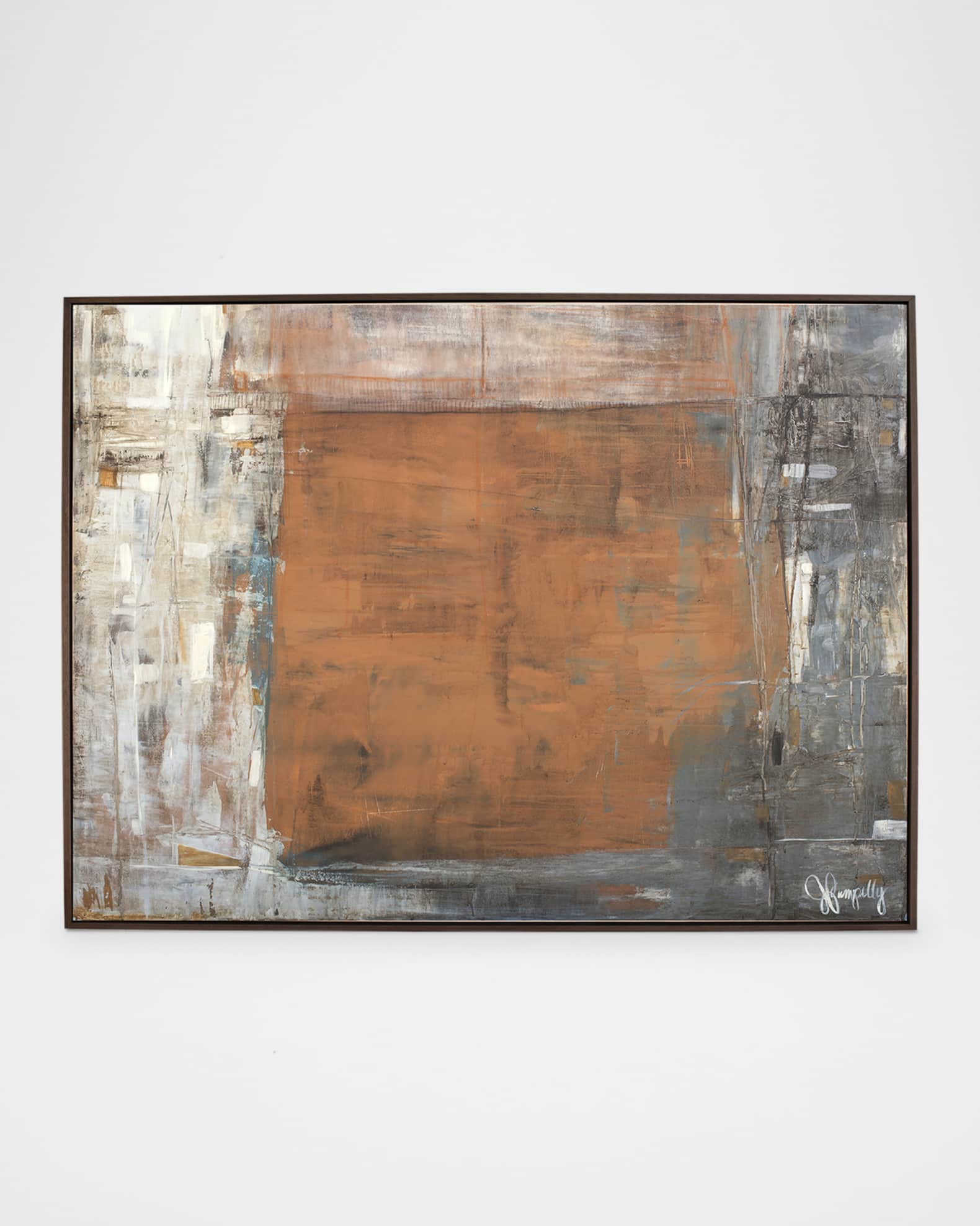 Jill Pumpelly Fine Art "Burning Papers" HandEmbellished Giclee